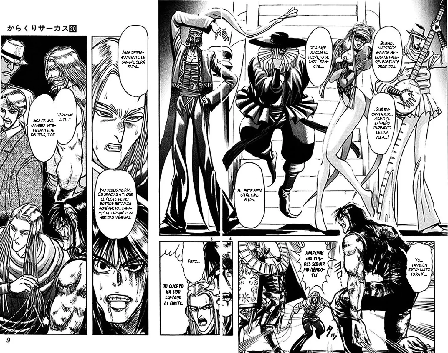 Karakuri Circus Capítulo 187 - página 8