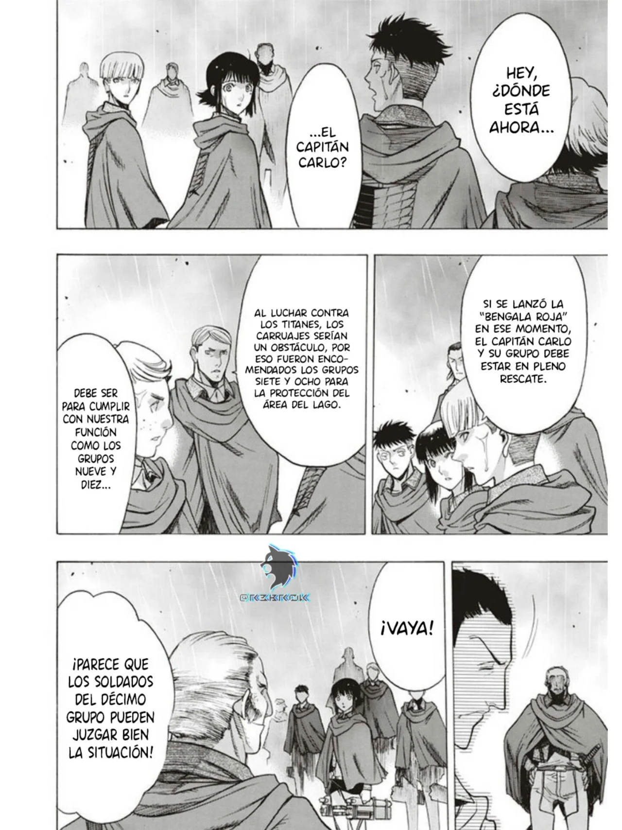 Shingeki no Kyojin: Antes de la Caída Capítulo 60 - página 32