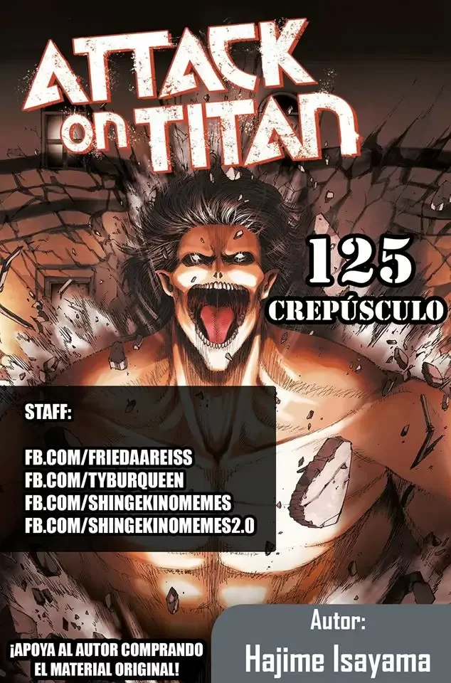 Shingeki no Kyojin Capítulo 125 - página 1