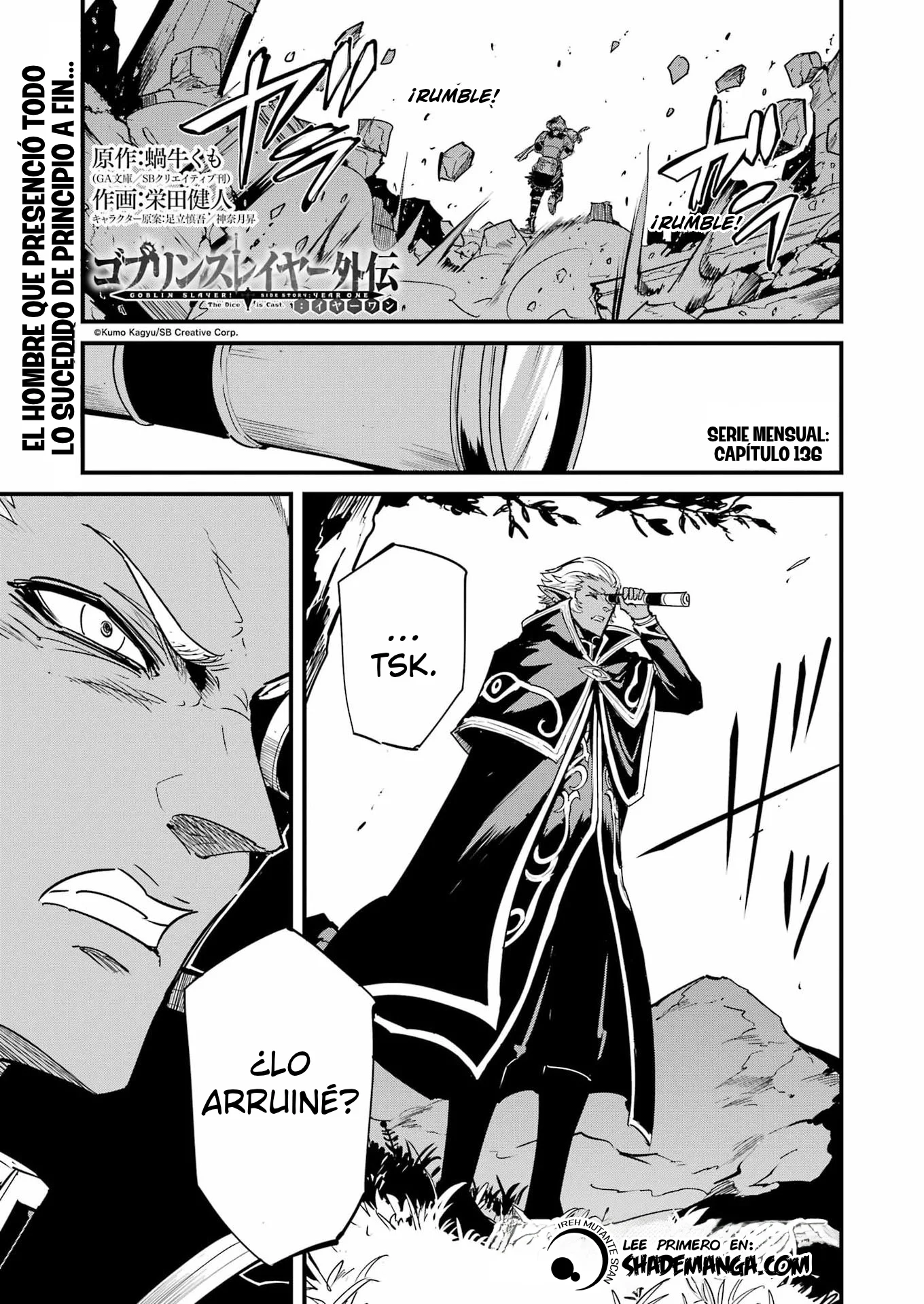 Goblin Slayer Year one Capítulo 136 - página 3