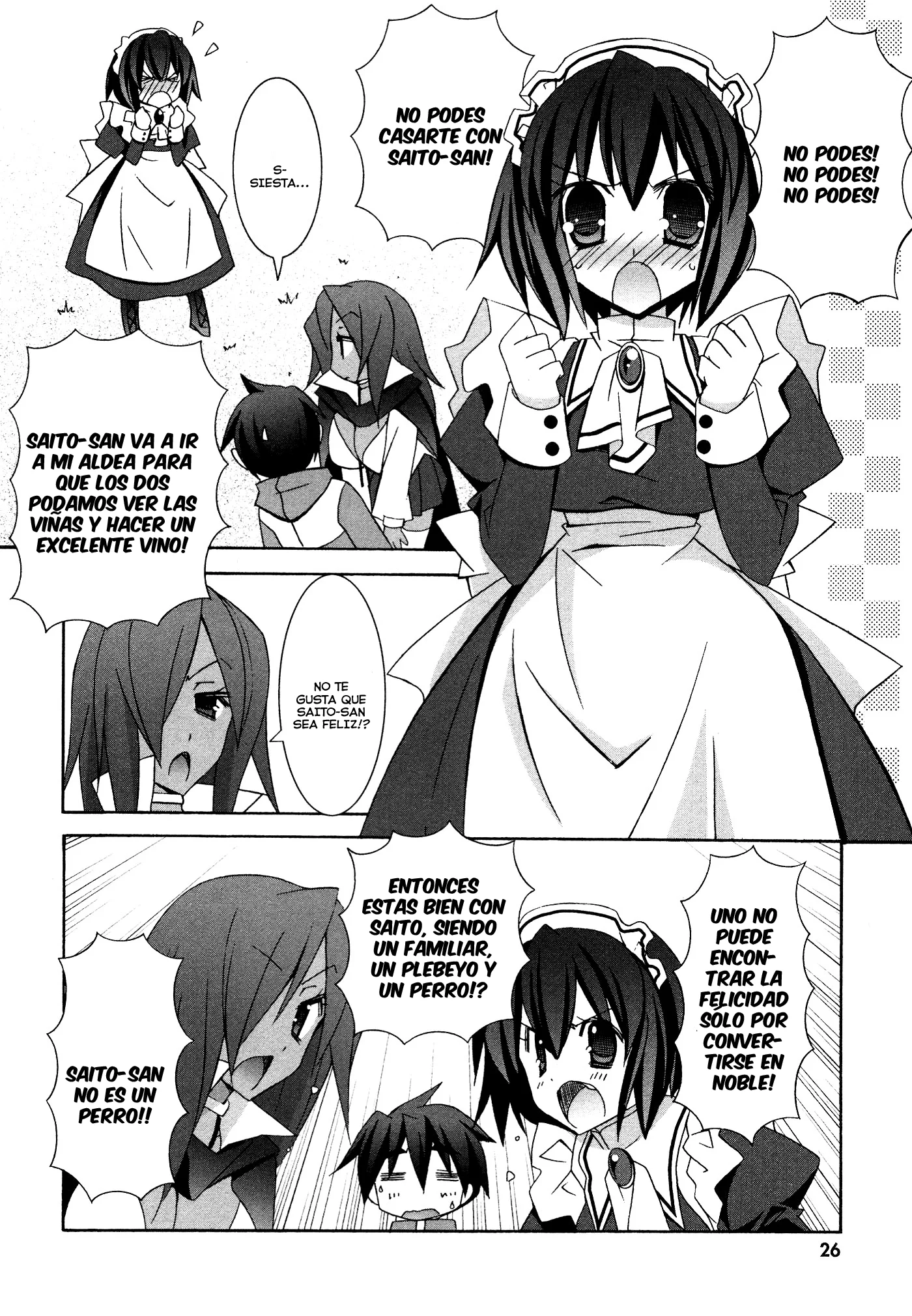 Zero No Tsukaima Capítulo 28 - página 4