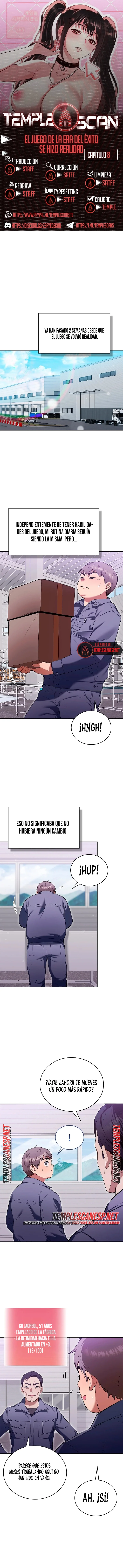 El Juego De La Era Del Éxito Se Hizo Realidad Capítulo 8 - página 1