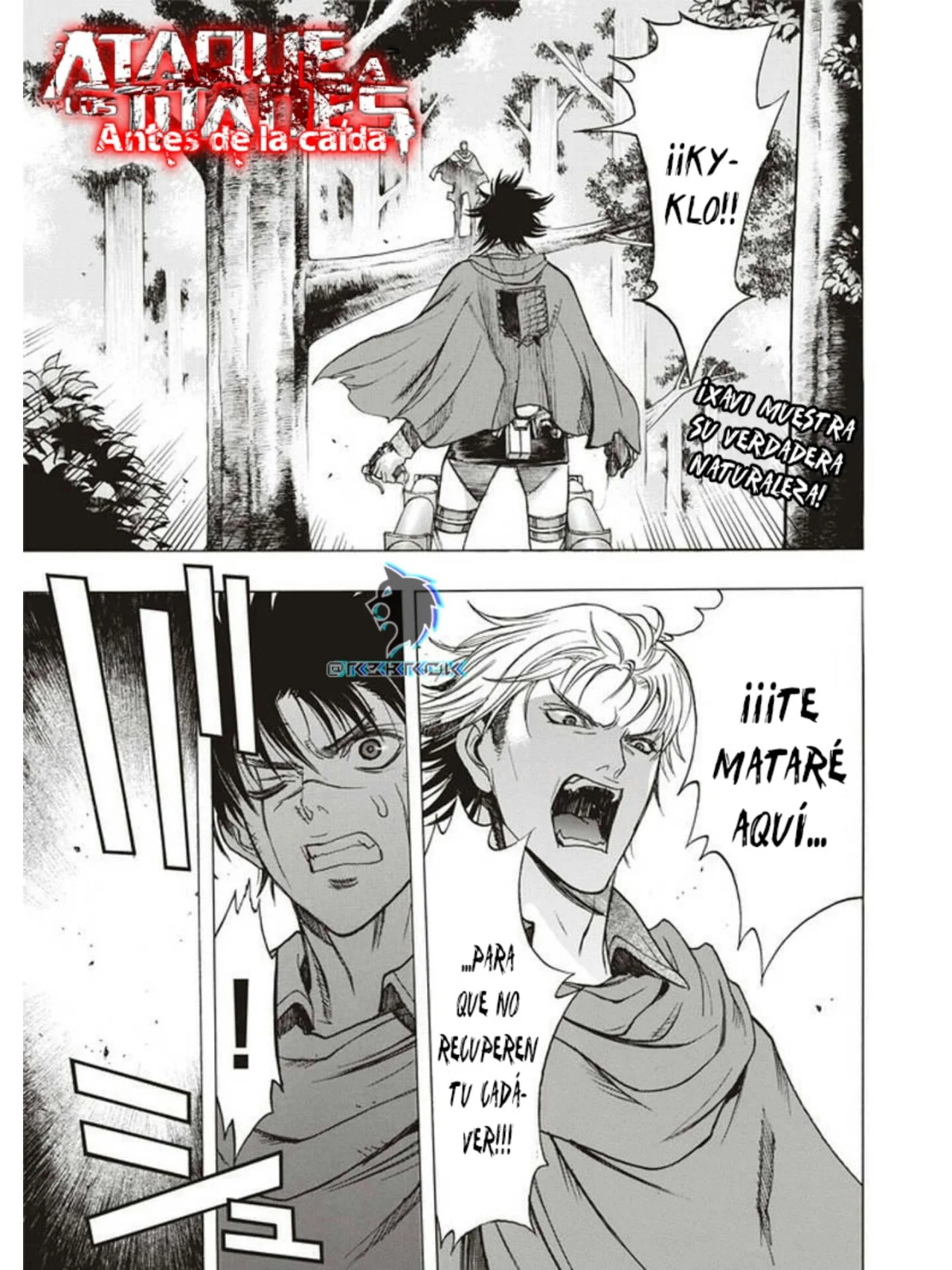 Shingeki no Kyojin: Antes de la Caída Capítulo 64 - página 1
