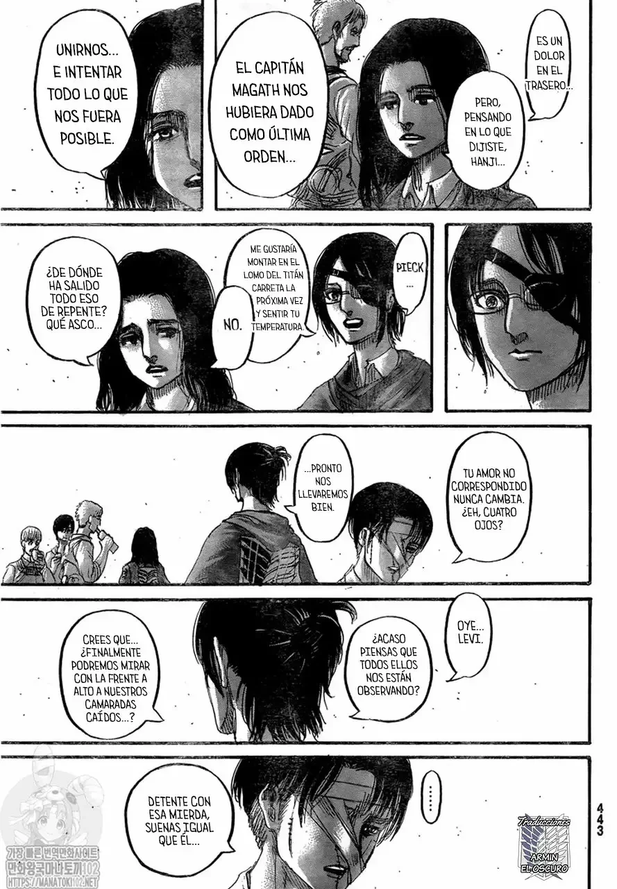 Shingeki no Kyojin Capítulo 132 - página 20