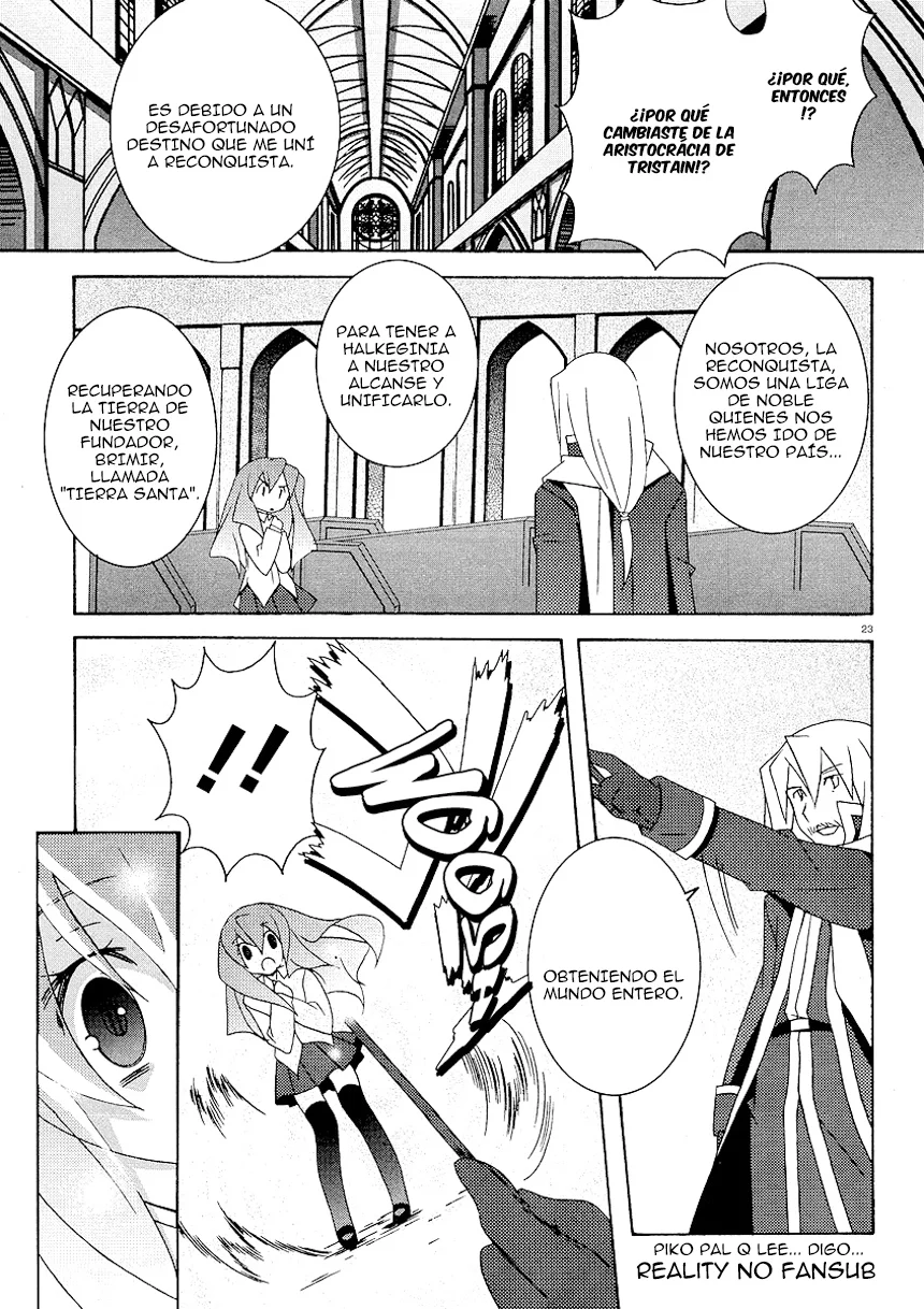 Zero No Tsukaima Capítulo 22 - página 23