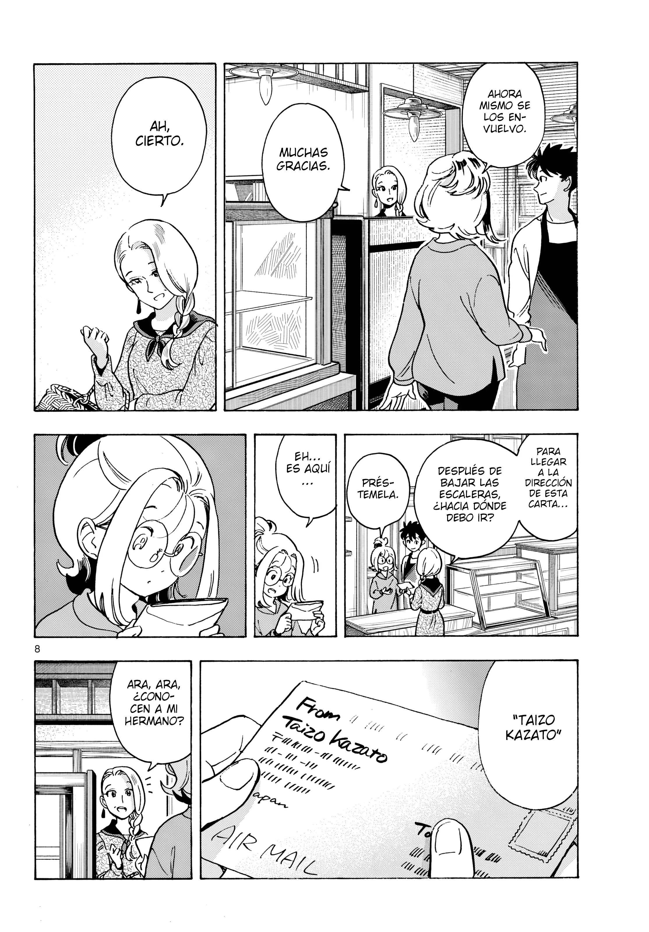 Kimi wa Akeboshi Capítulo 19 - página 8