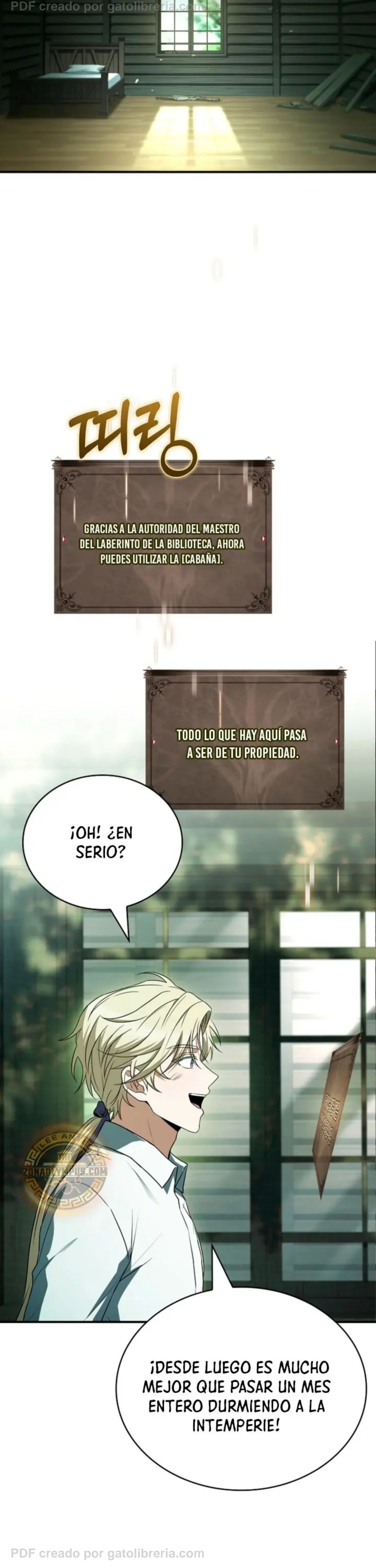 No me interesa ser el sucesor; mejor me dedicaré a sanar. Capítulo 24 - página 36