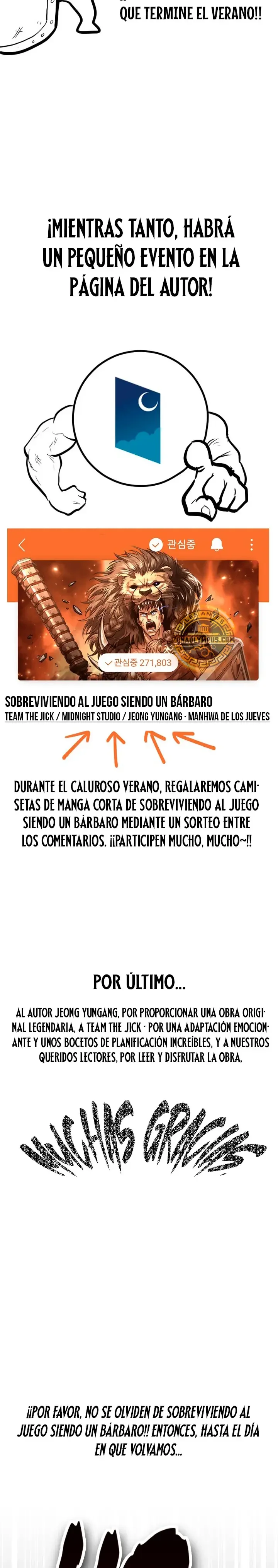 Sobreviviendo al Juego Siendo un Barbaro Capítulo 152.6 - página 29