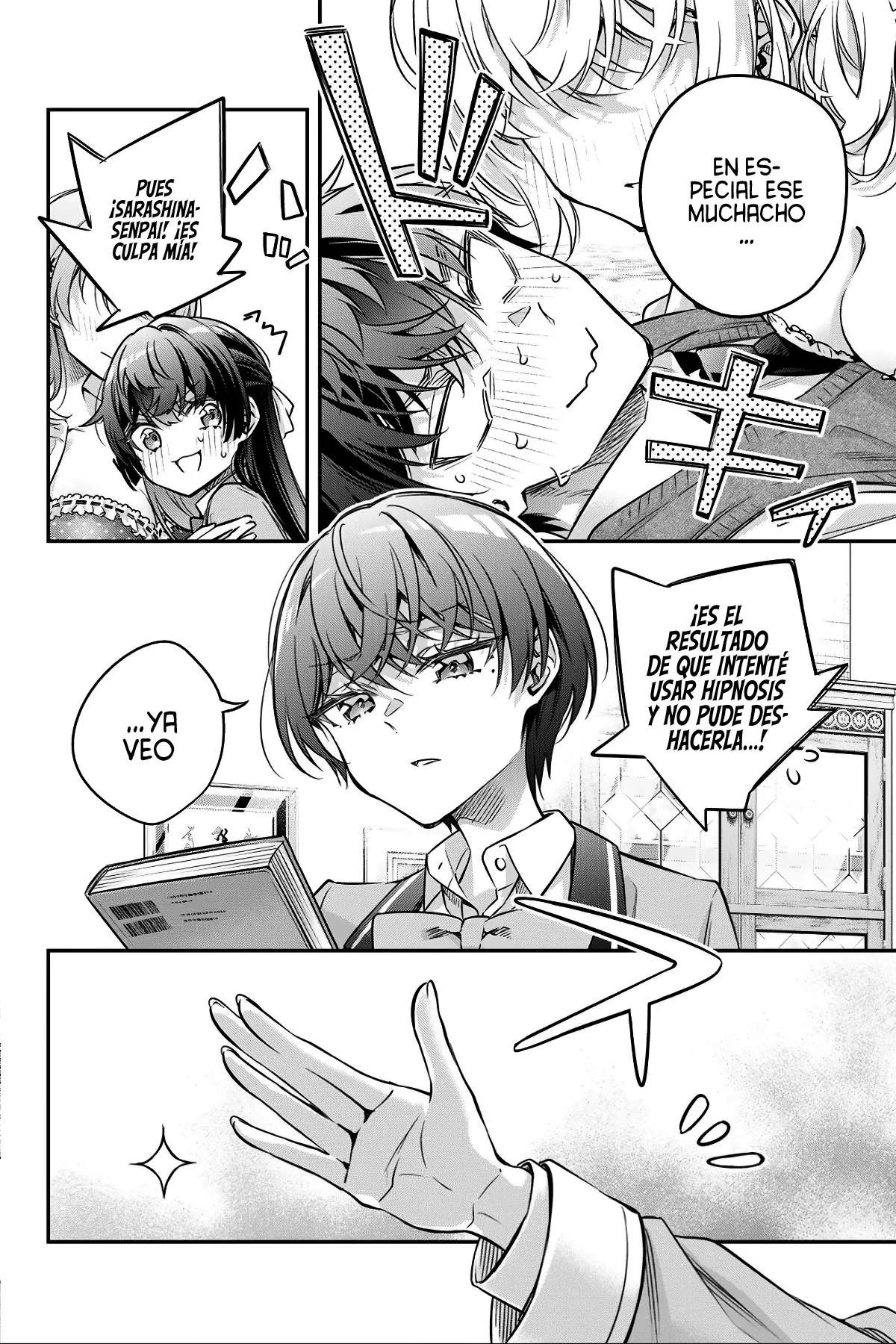 Alya-san, quien se sienta a mi lado, a veces susurra cosas dulces en ruso. Capítulo 79 - página 6