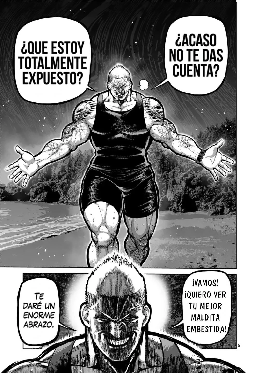 Kengan Omega Capítulo 365 - página 5