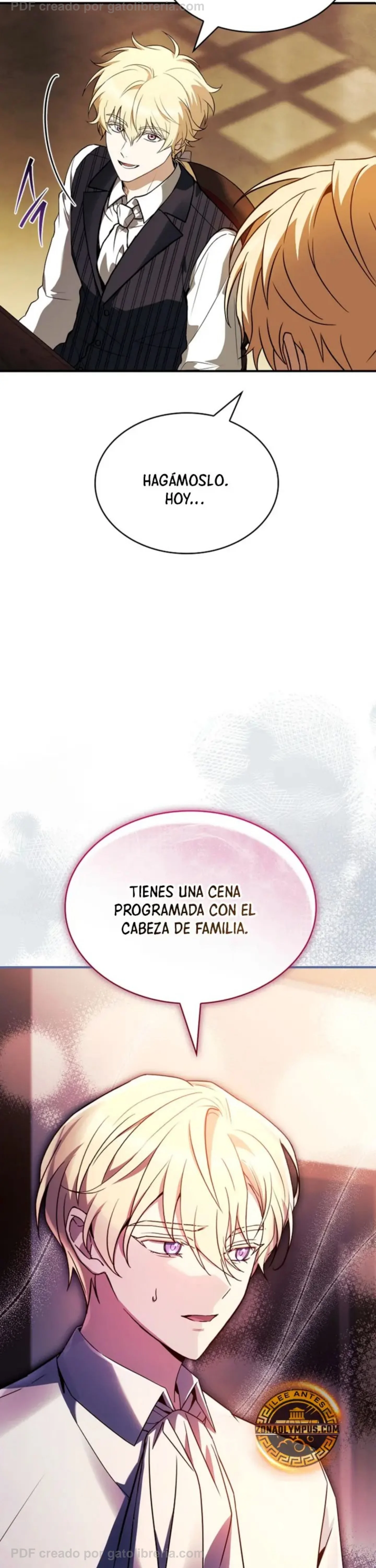 No me interesa ser el sucesor; mejor me dedicaré a sanar. Capítulo 15 - página 52