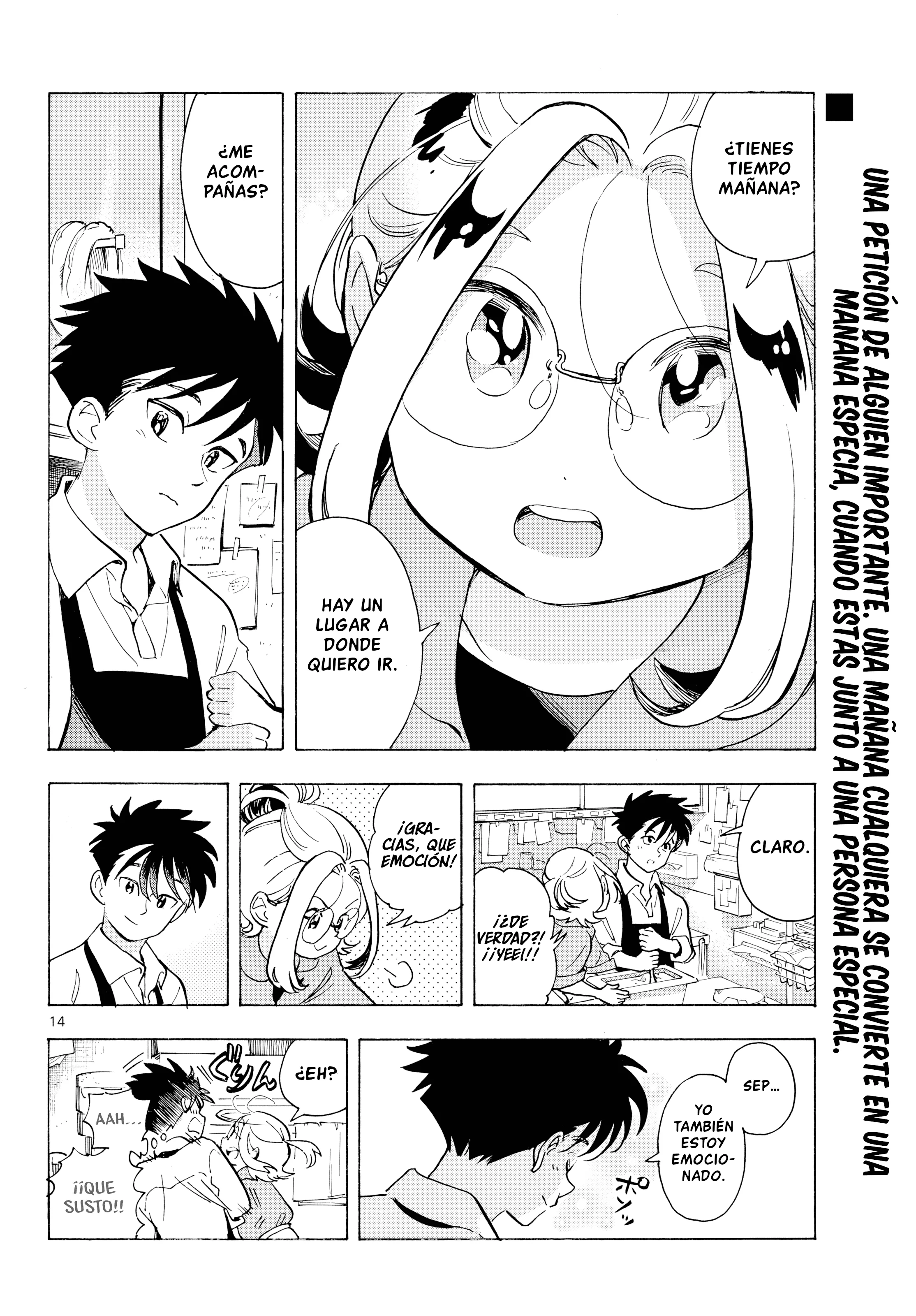 Kimi wa Akeboshi Capítulo 13 - página 14