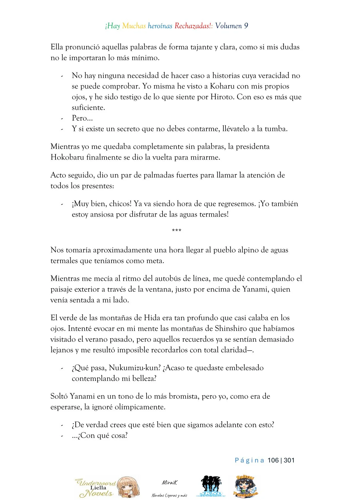 Makeine: Too Many Losing Heroines! Capítulo 9.2 - página 35