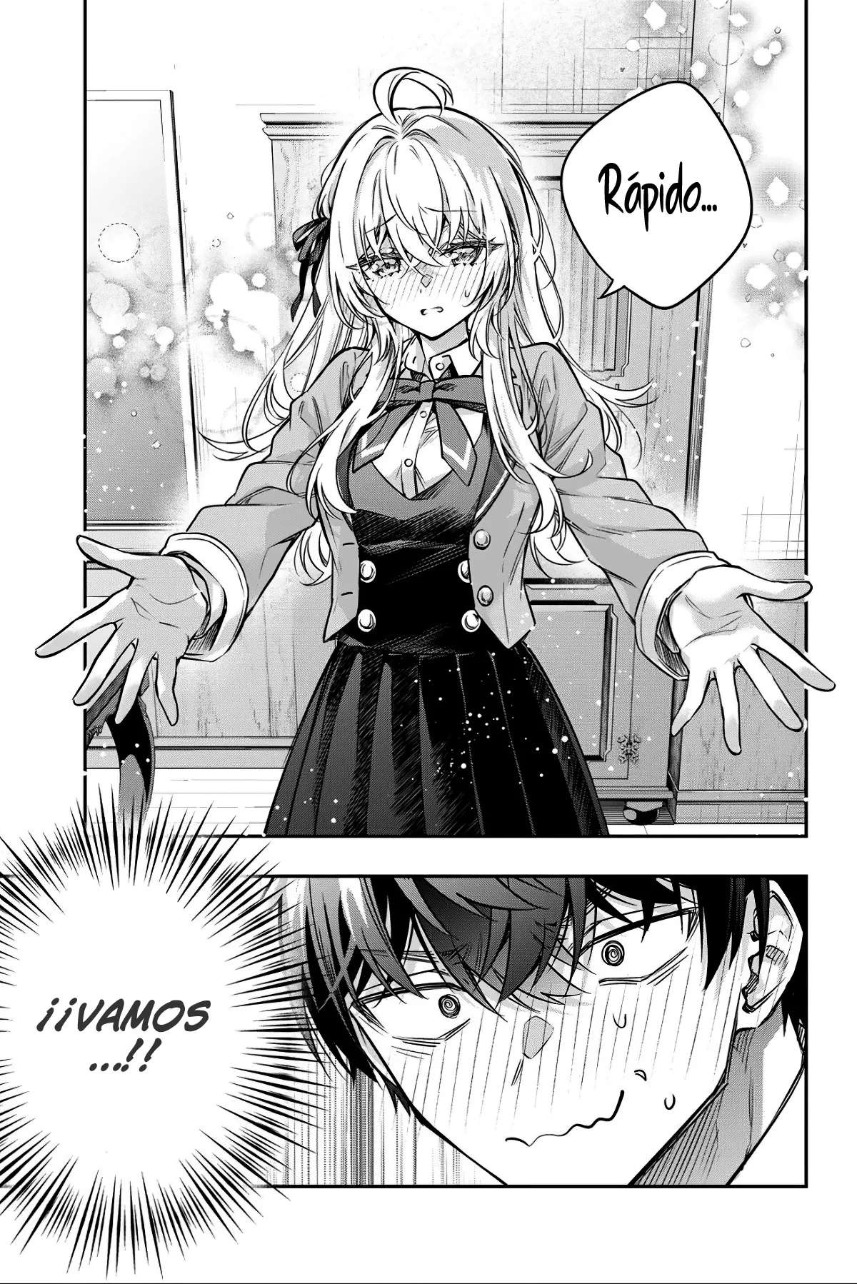 Alya-san, quien se sienta a mi lado, a veces susurra cosas dulces en ruso. Capítulo 72 - página 6