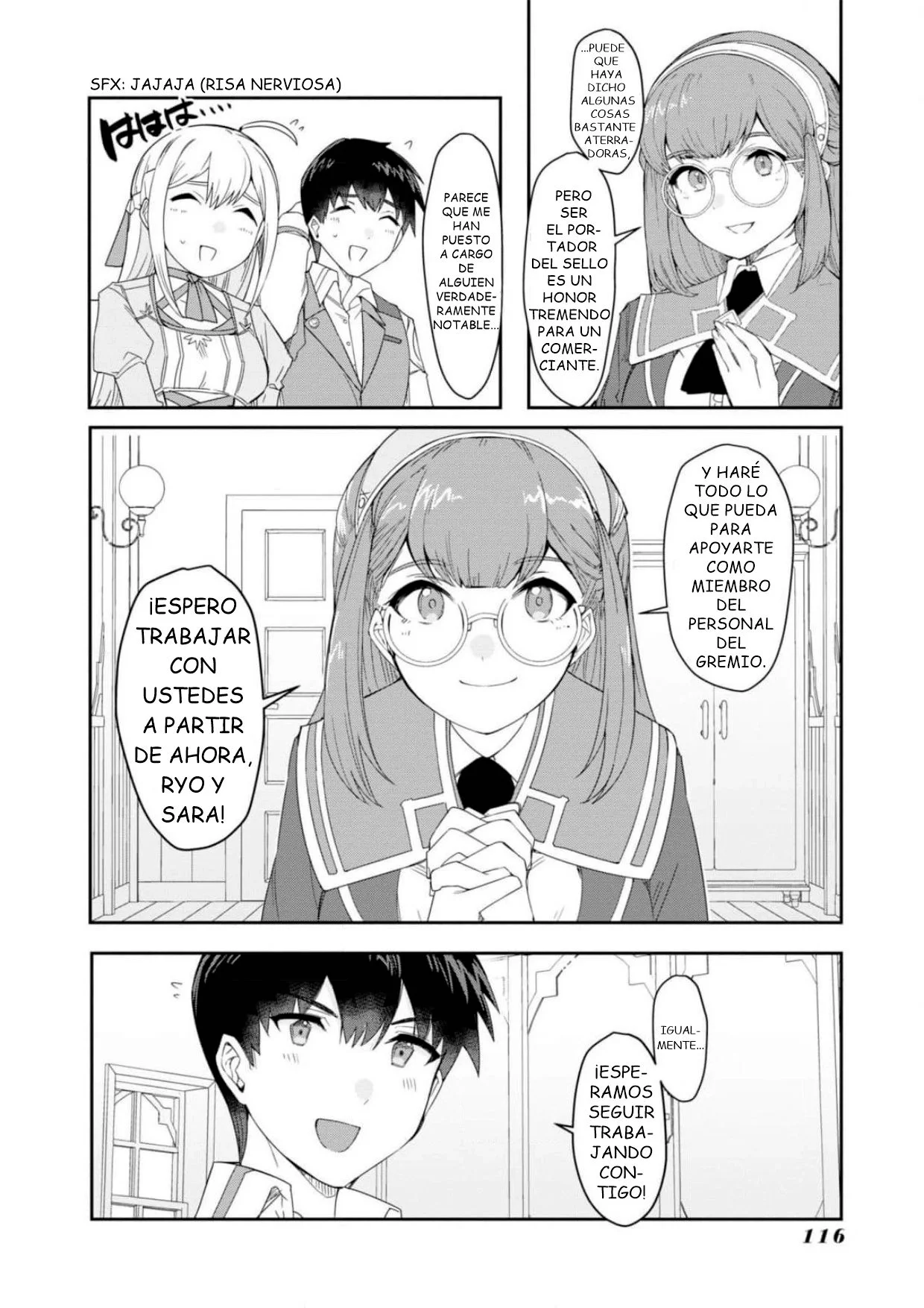 Shokuryou Seisei Skill wo Te ni Ireta node, Isekai de Shoukai wo Tachi Ageyou to Omoimasu Capítulo 7 - página 16