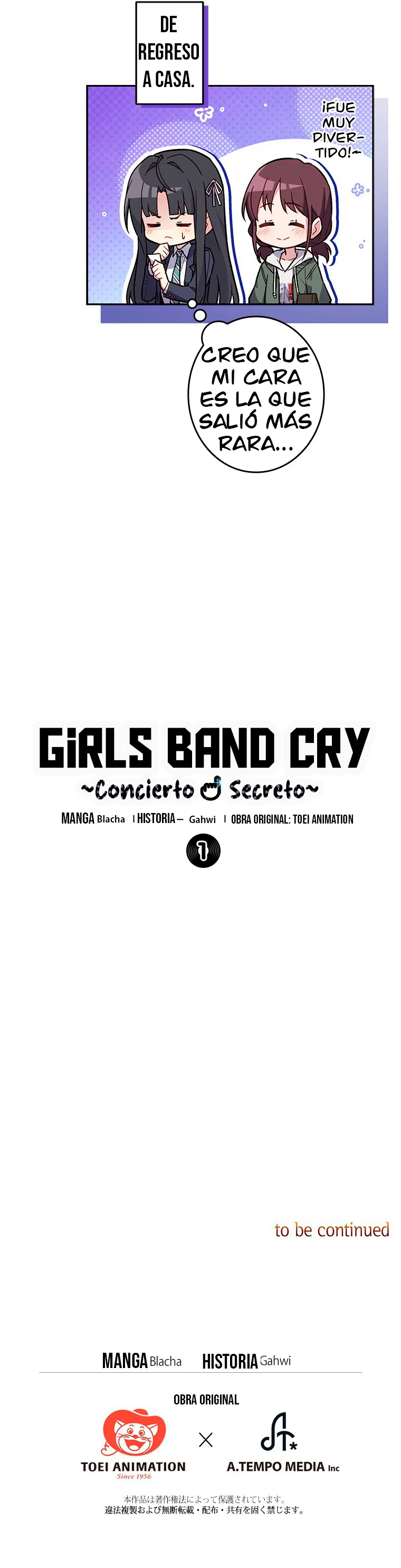 GIRLS BAND CRY ~Secret Live~ Capítulo 1 - página 14