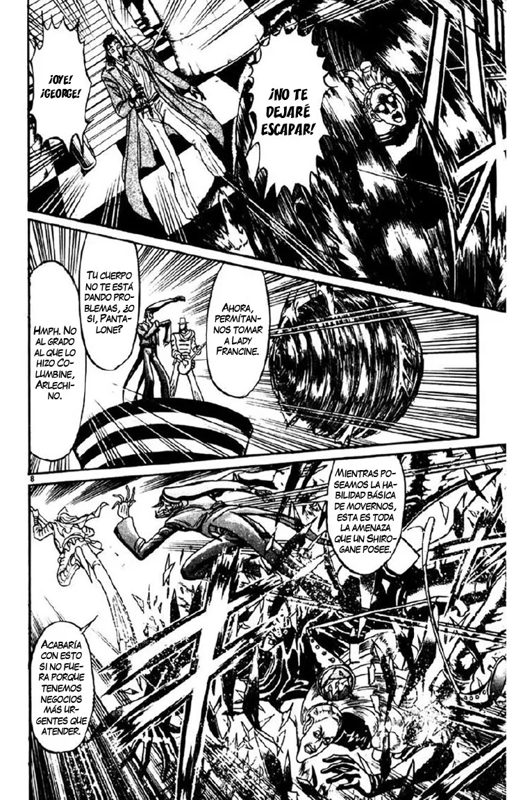 Karakuri Circus Capítulo 200 - página 8