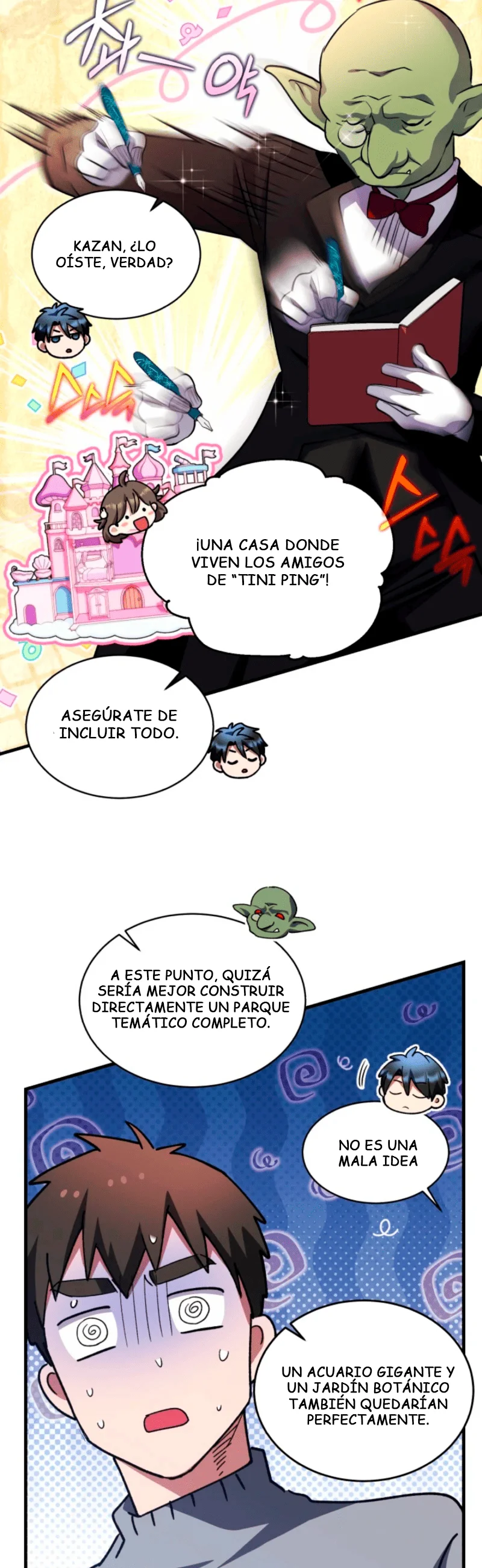 Incluso un ser supremo es papá por primera vez Capítulo 43 - página 20