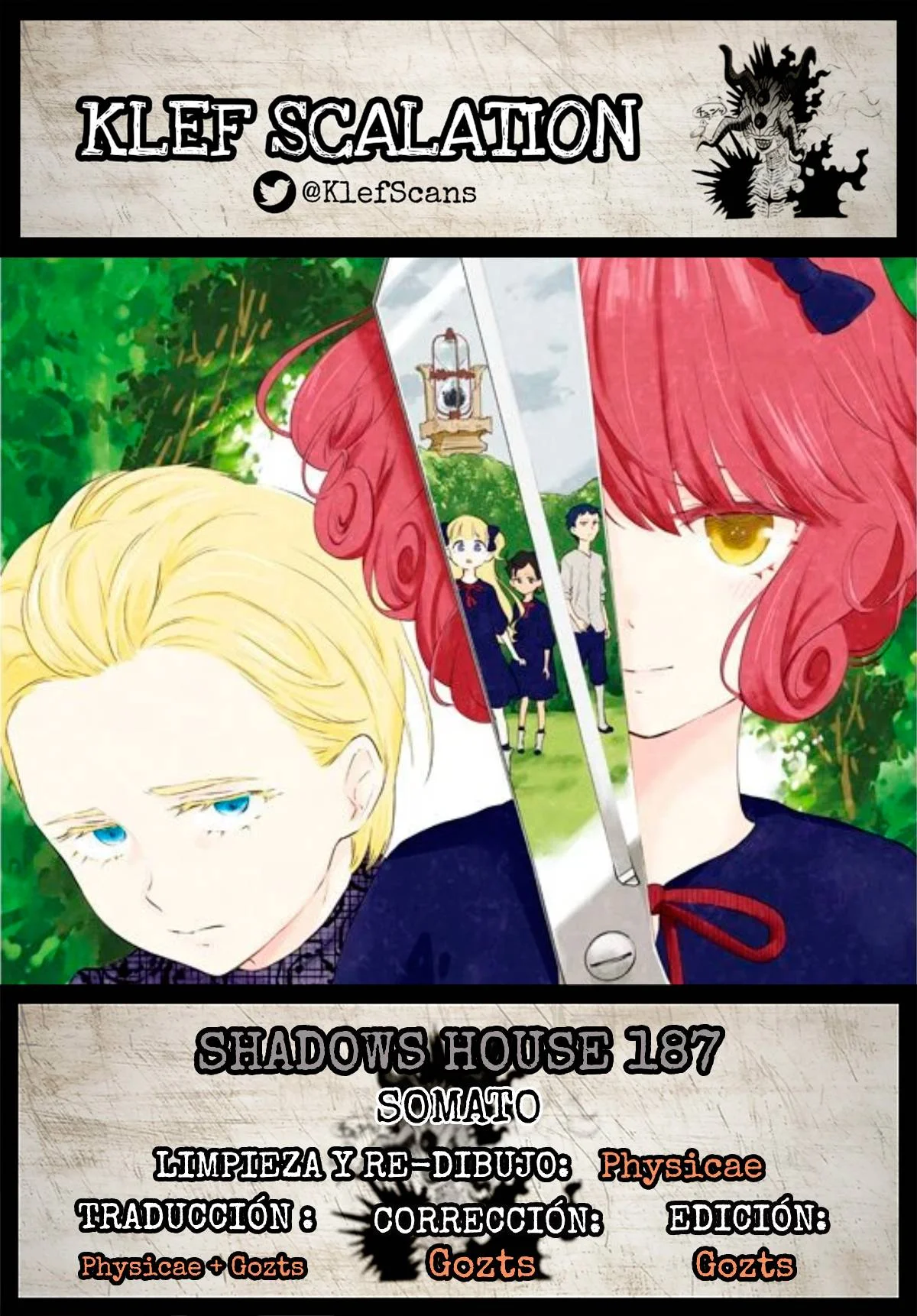 Shadows House (Official Colored) Capítulo 187 - página 1