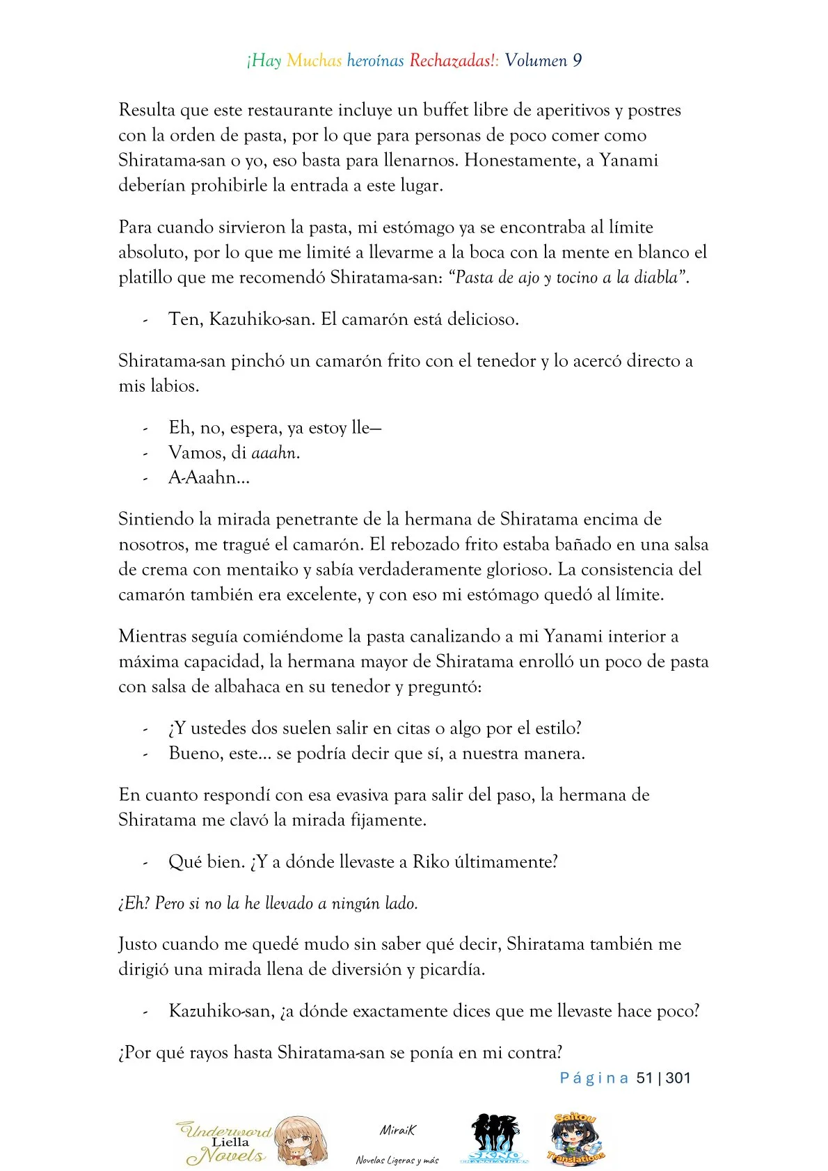 Makeine: Too Many Losing Heroines! Capítulo 9.1 - página 49