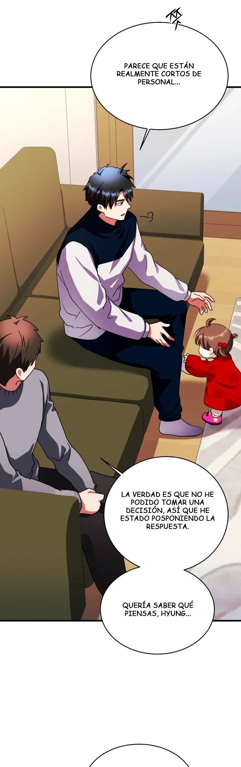 Incluso un ser supremo es papá por primera vez Capítulo 42 - página 44