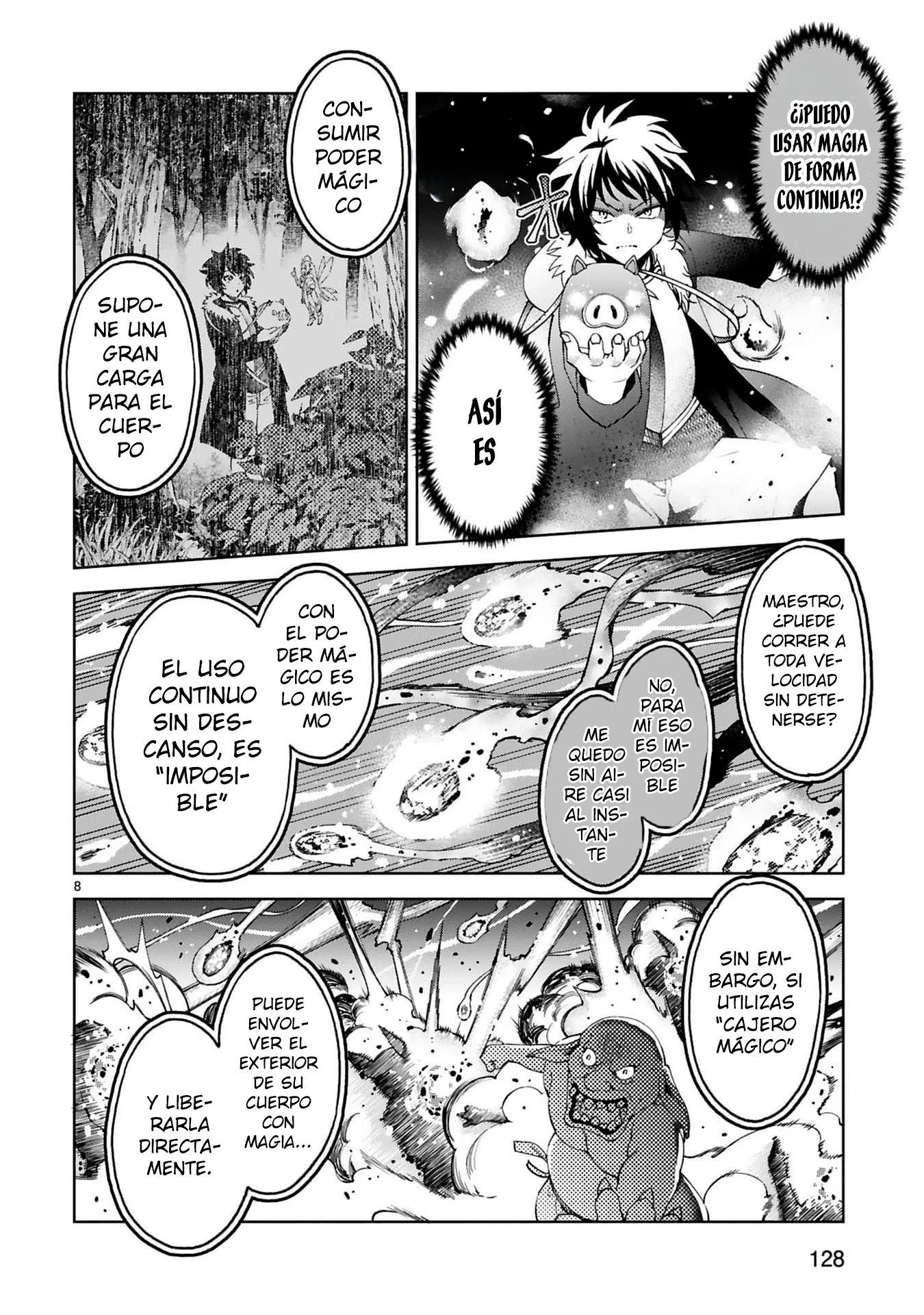 La magia que presté se cobra forzosamente mediante [pagos a plazos] Capítulo 6 - página 8