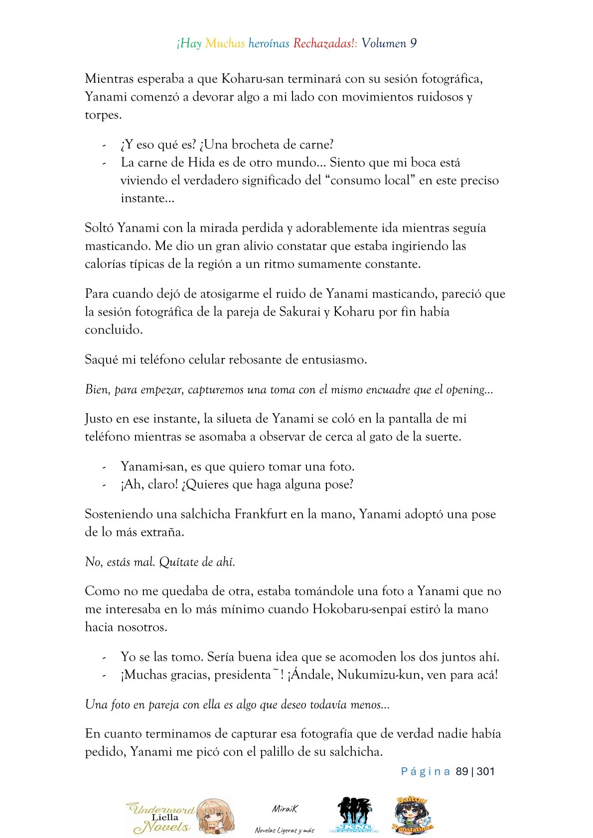 Makeine: Too Many Losing Heroines! Capítulo 9.2 - página 18