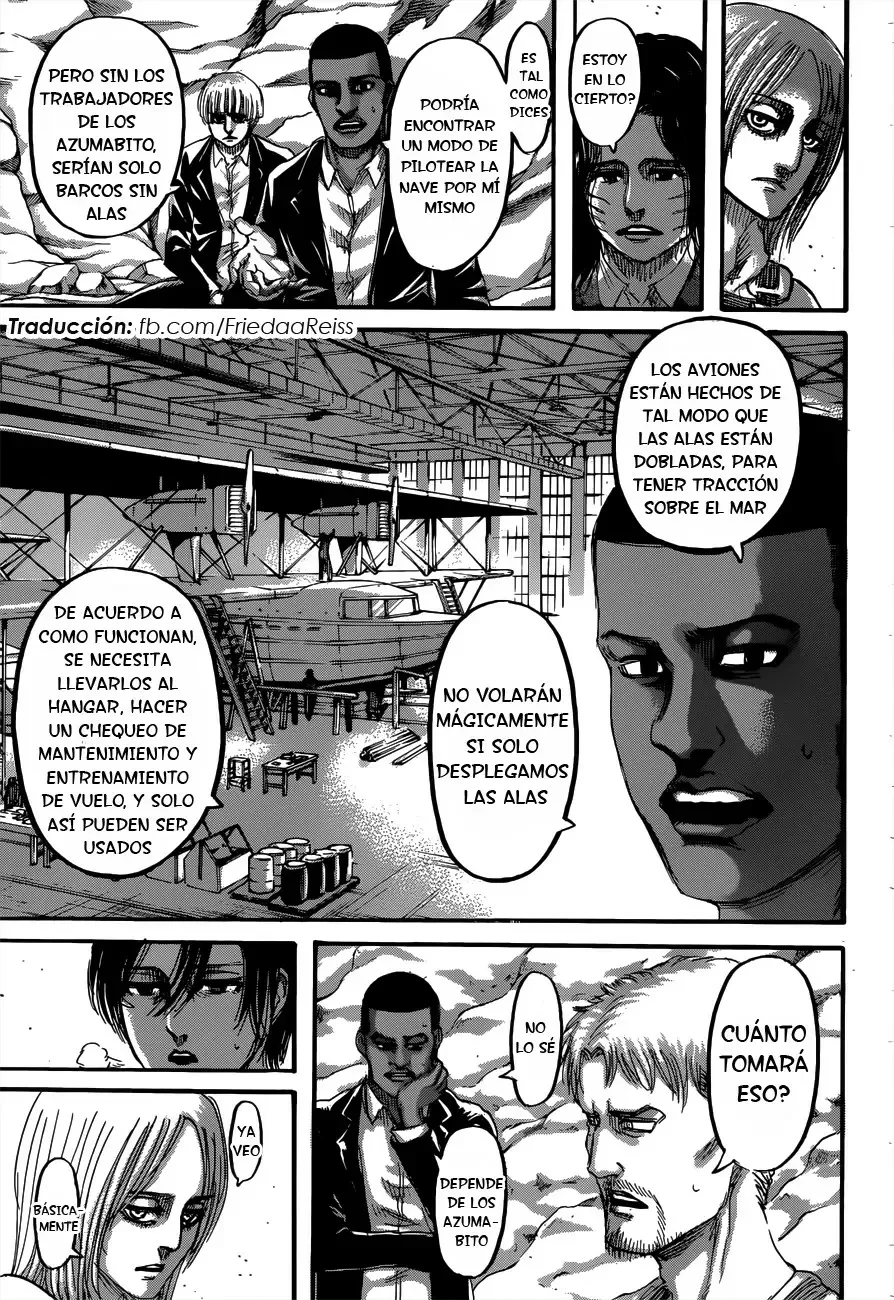 Shingeki no Kyojin Capítulo 128 - página 6
