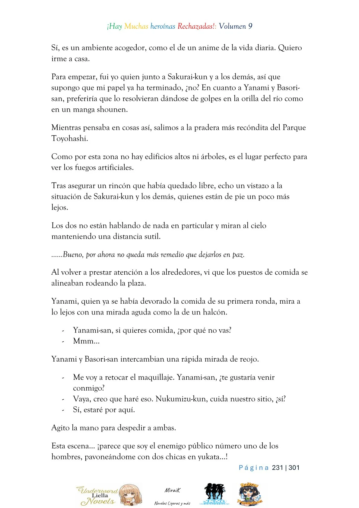 Makeine: Too Many Losing Heroines! Capítulo 9.4 - página 17