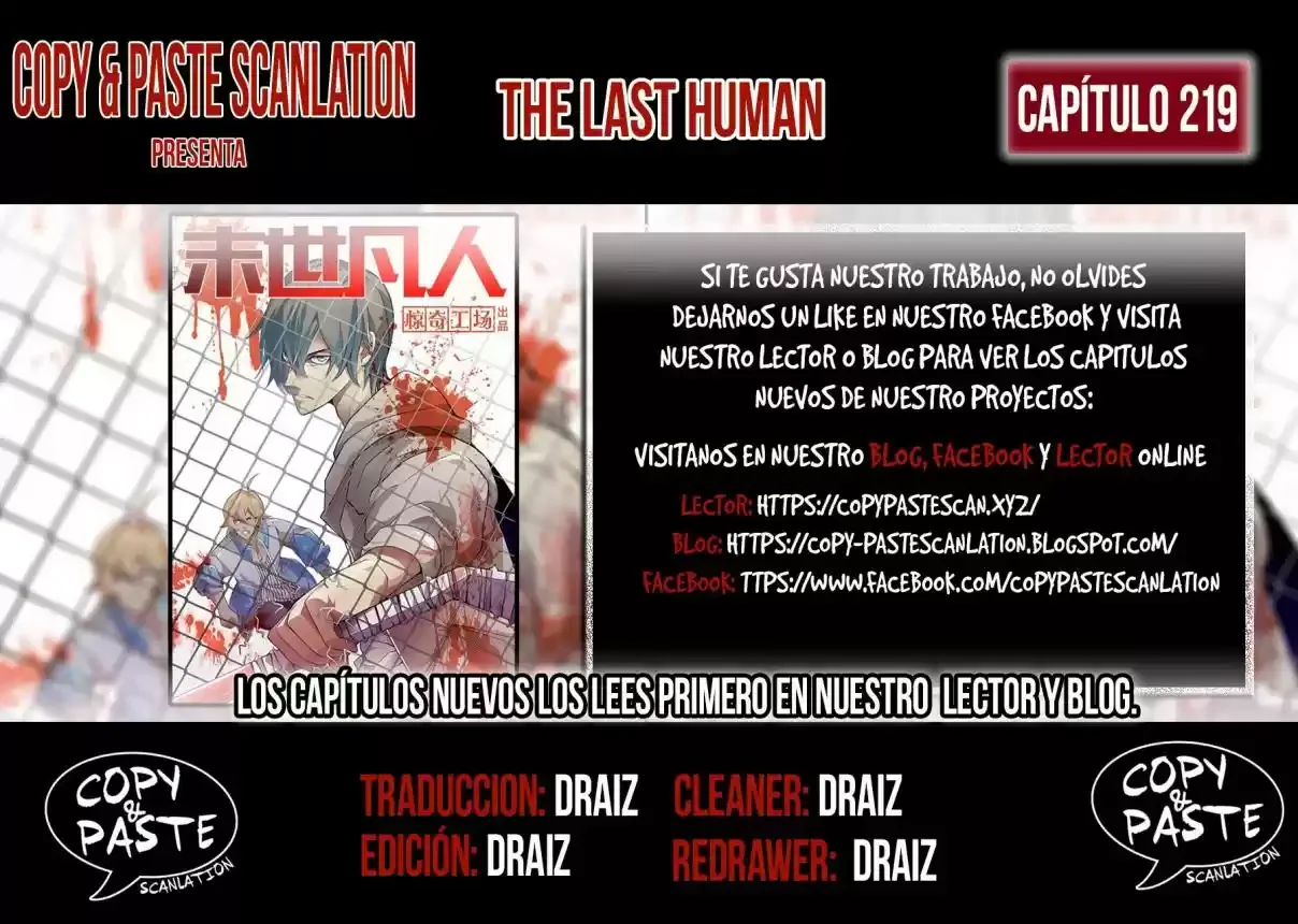 The Last Human Capítulo 219 - página 1