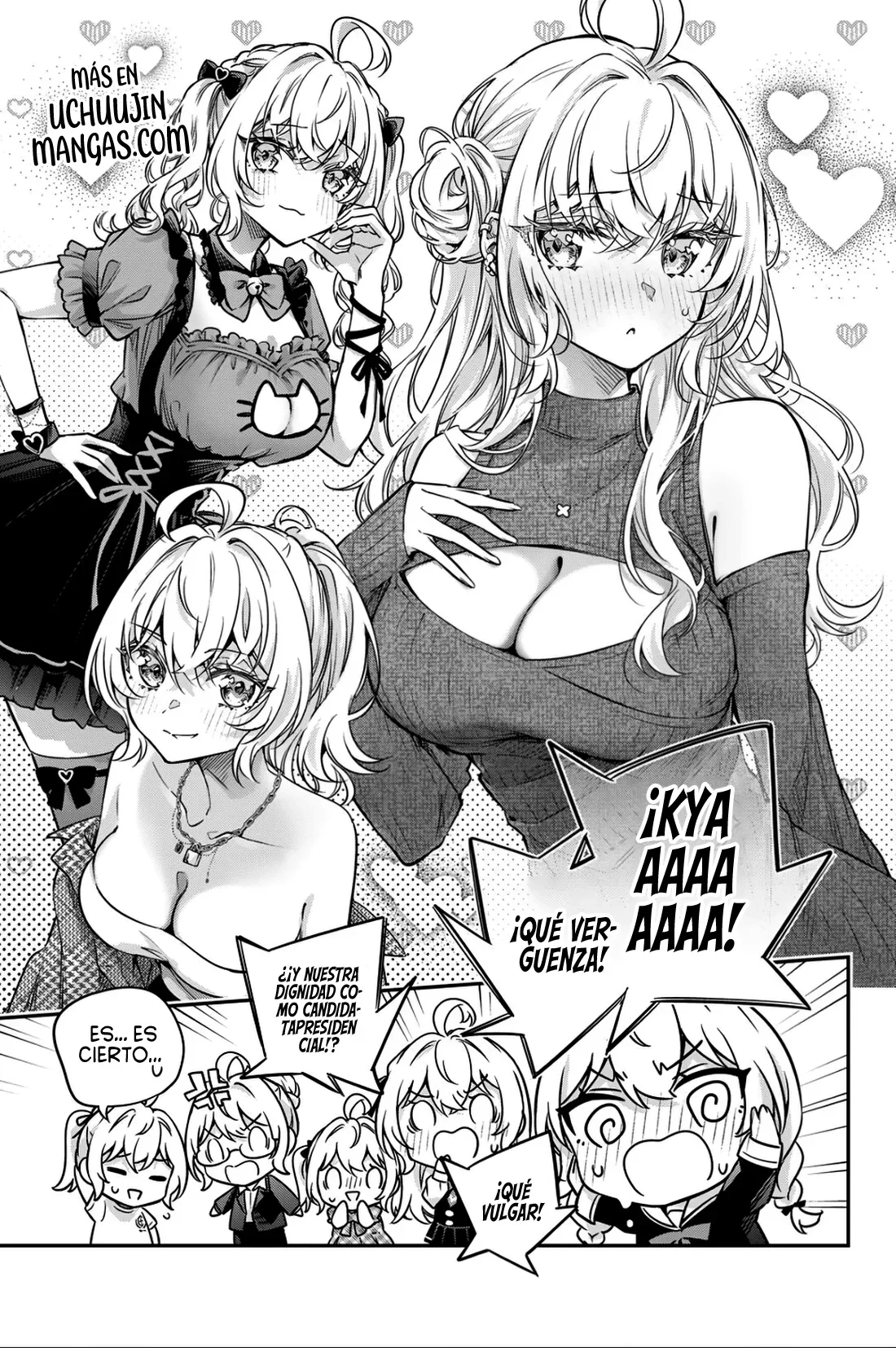 Alya-san, quien se sienta a mi lado, a veces susurra cosas dulces en ruso. Capítulo 85 - página 15
