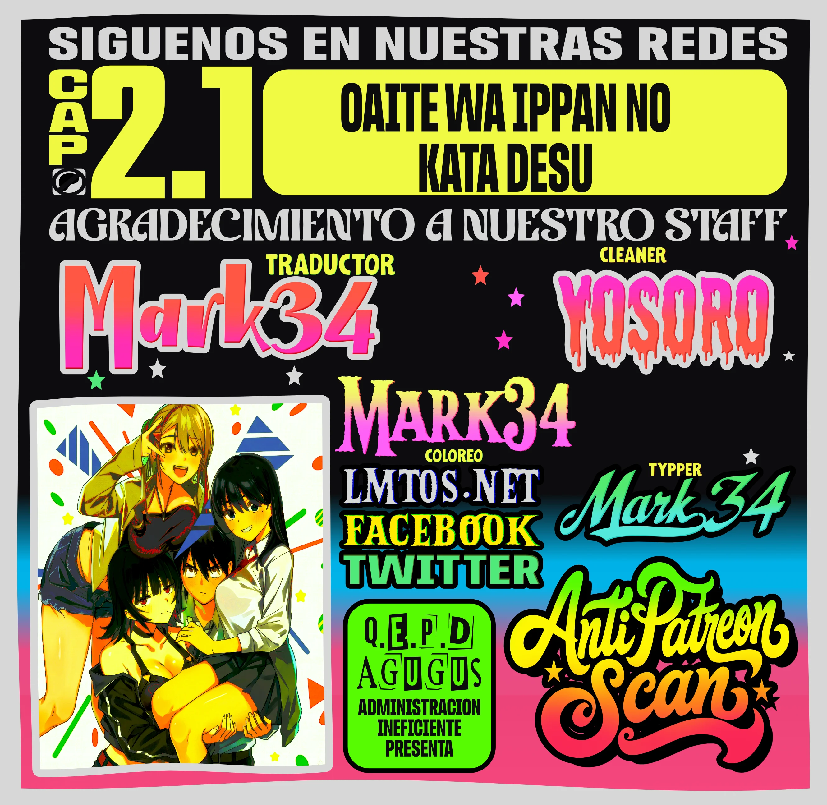 Oaite wa ippan no kata desu Capítulo 2.1 - página 1