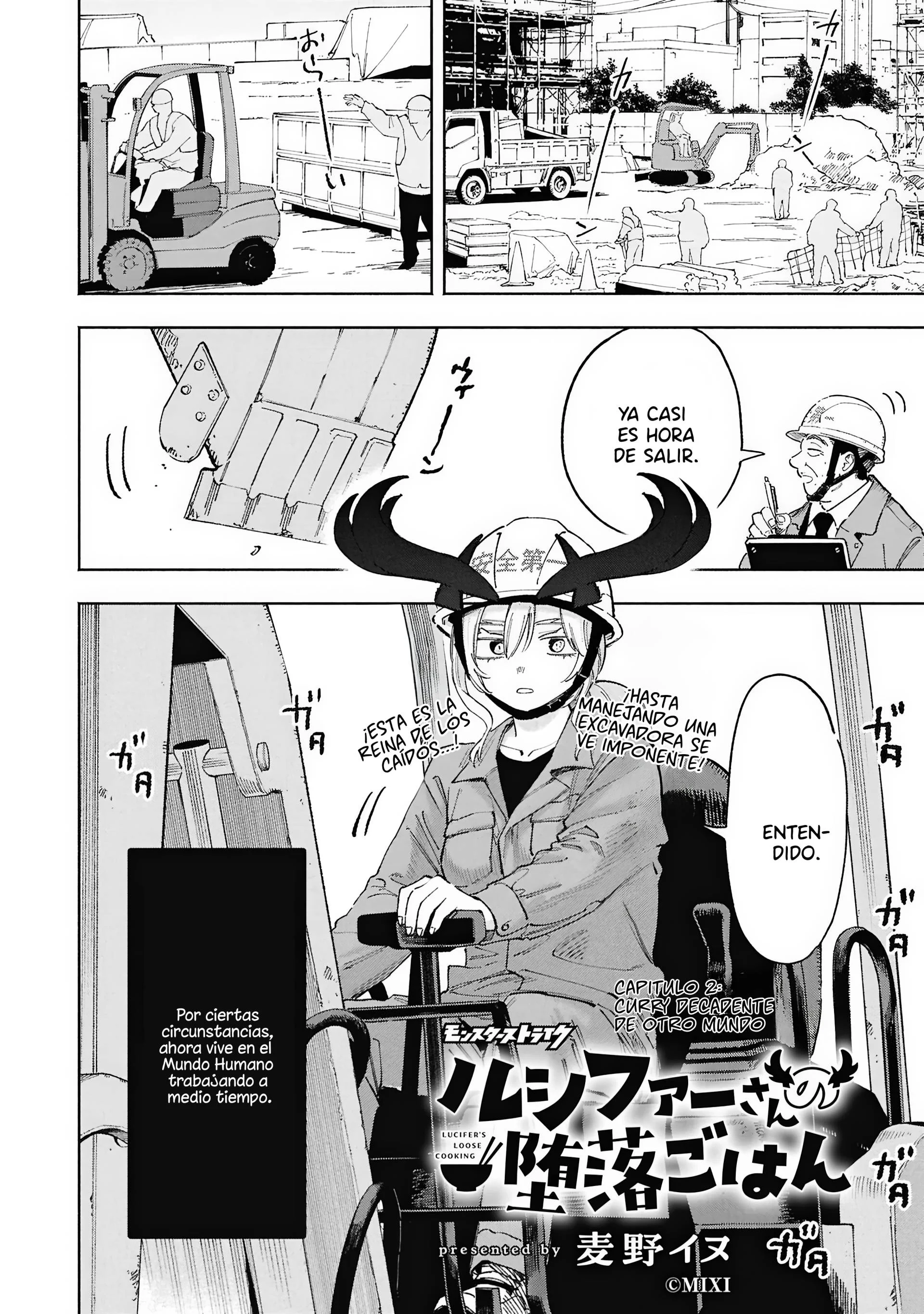 Lucifer-san no Daraku Gohan Capítulo 2 - página 3