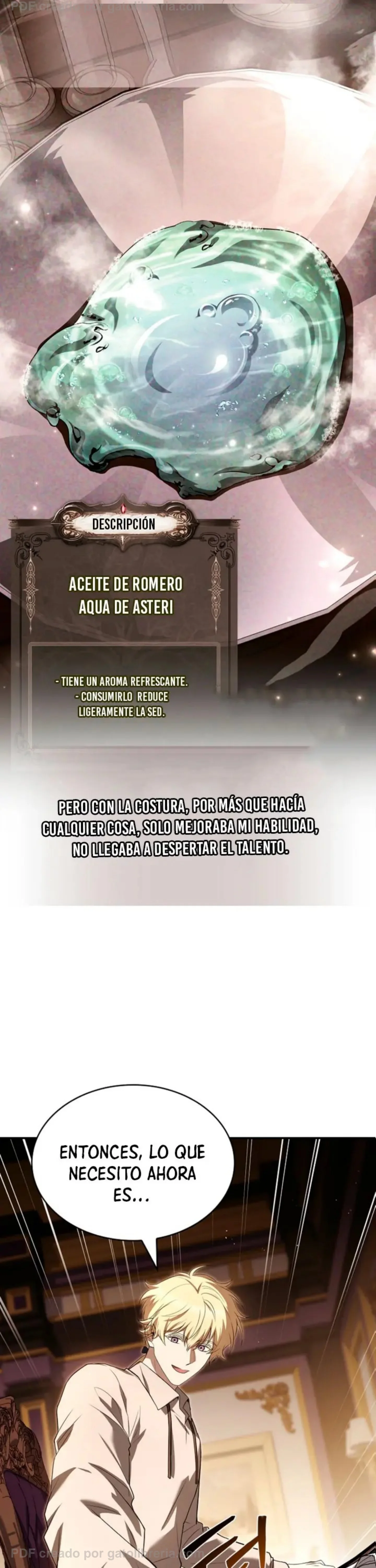 No me interesa ser el sucesor; mejor me dedicaré a sanar. Capítulo 17 - página 45