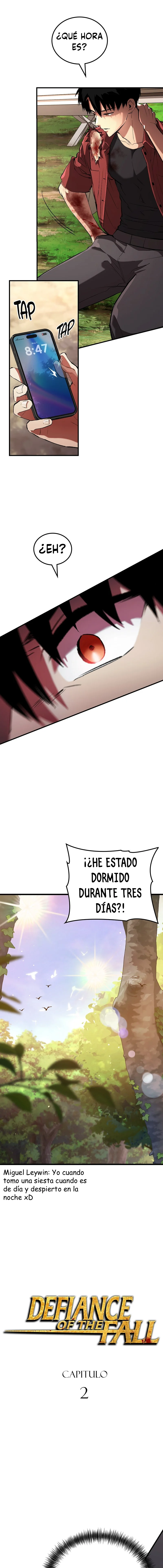 Desafío de la Caída Capítulo 2 - página 3