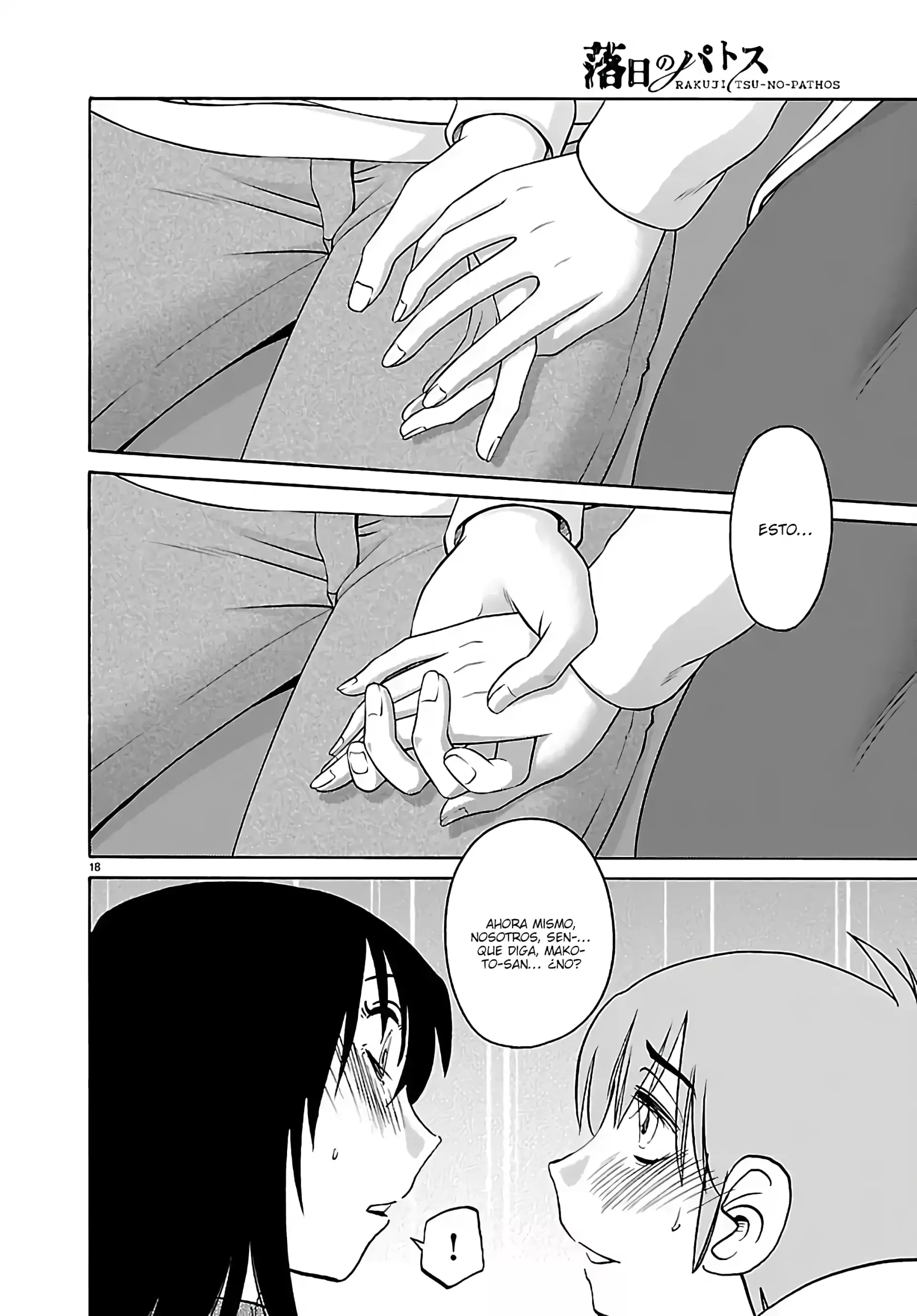 Rakujitsu no Pathos Capítulo 133 - página 19