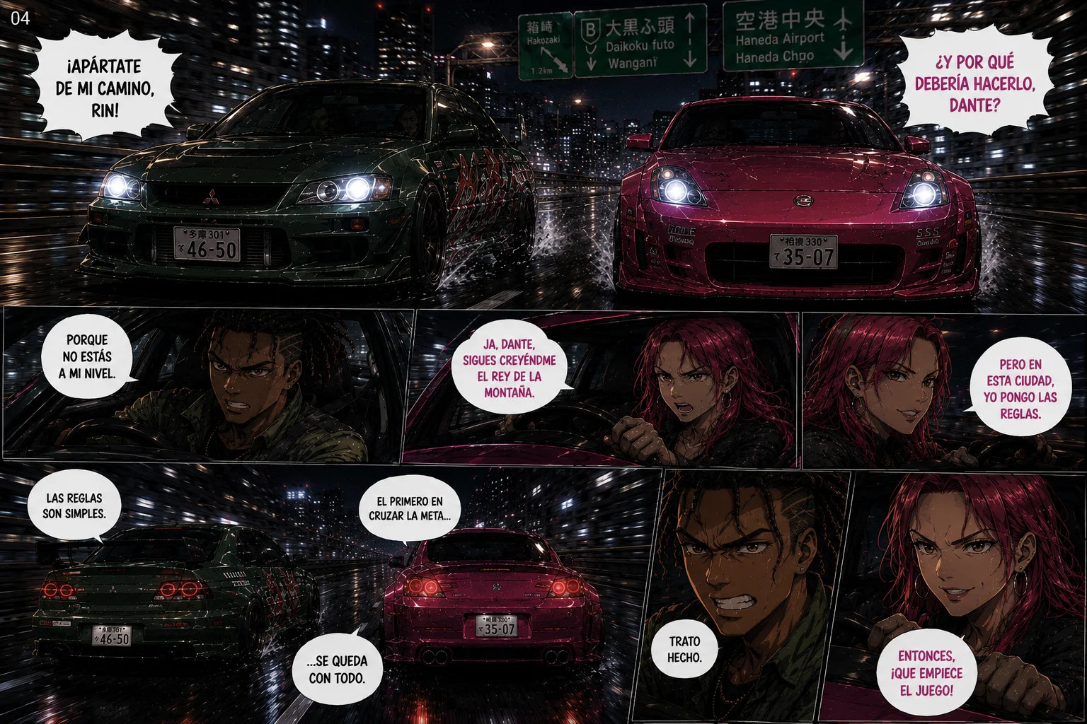 FAST & FURIOUS the King of tokio Capítulo 1 - página 4