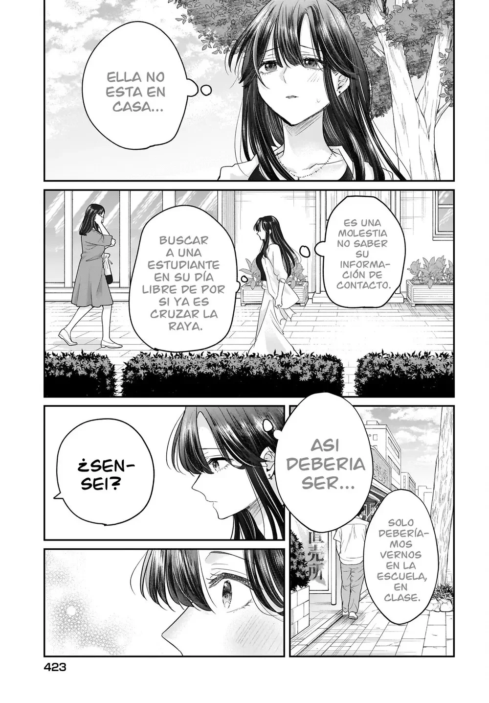 Hitozuma Kyoushi ga Oshiego no Joshikousei ni Dohamari Suru Hanash Capítulo 4 - página 12