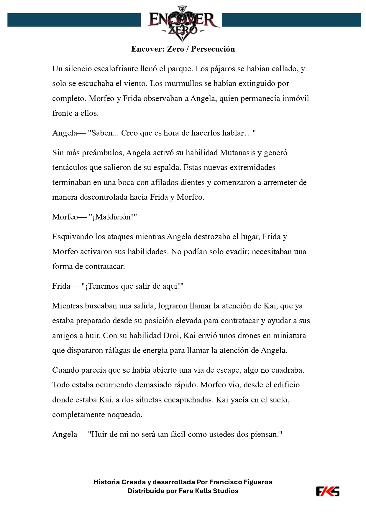 Encover:Zero Capítulo 10 - página 1