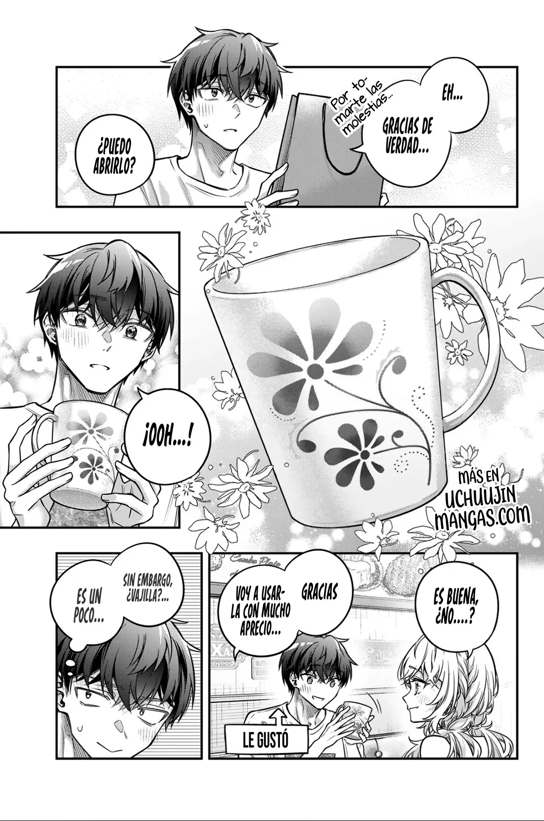 Alya-san, quien se sienta a mi lado, a veces susurra cosas dulces en ruso. Capítulo 90 - página 11