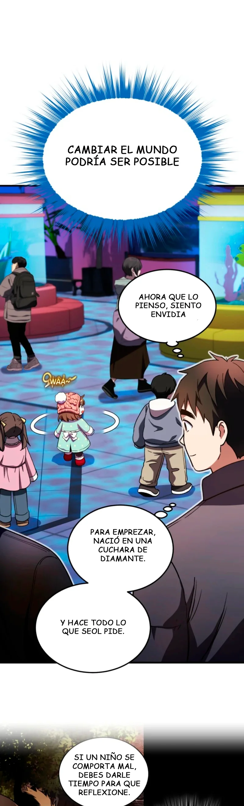 Incluso un ser supremo es papá por primera vez Capítulo 33 - página 38