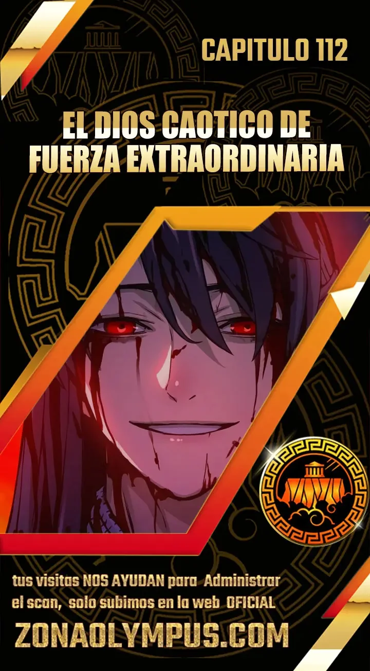 El Dios Caotico de Fuerza Extraordinaria Capítulo 112 - página 1