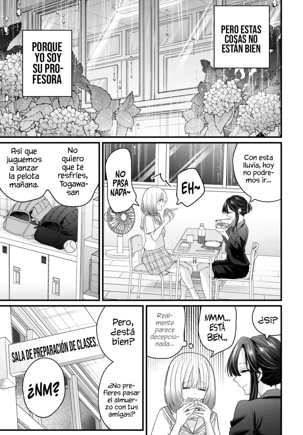 Hitozuma Kyoushi ga Oshiego no Joshikousei ni Dohamari Suru Hanash Capítulo 2 - página 6