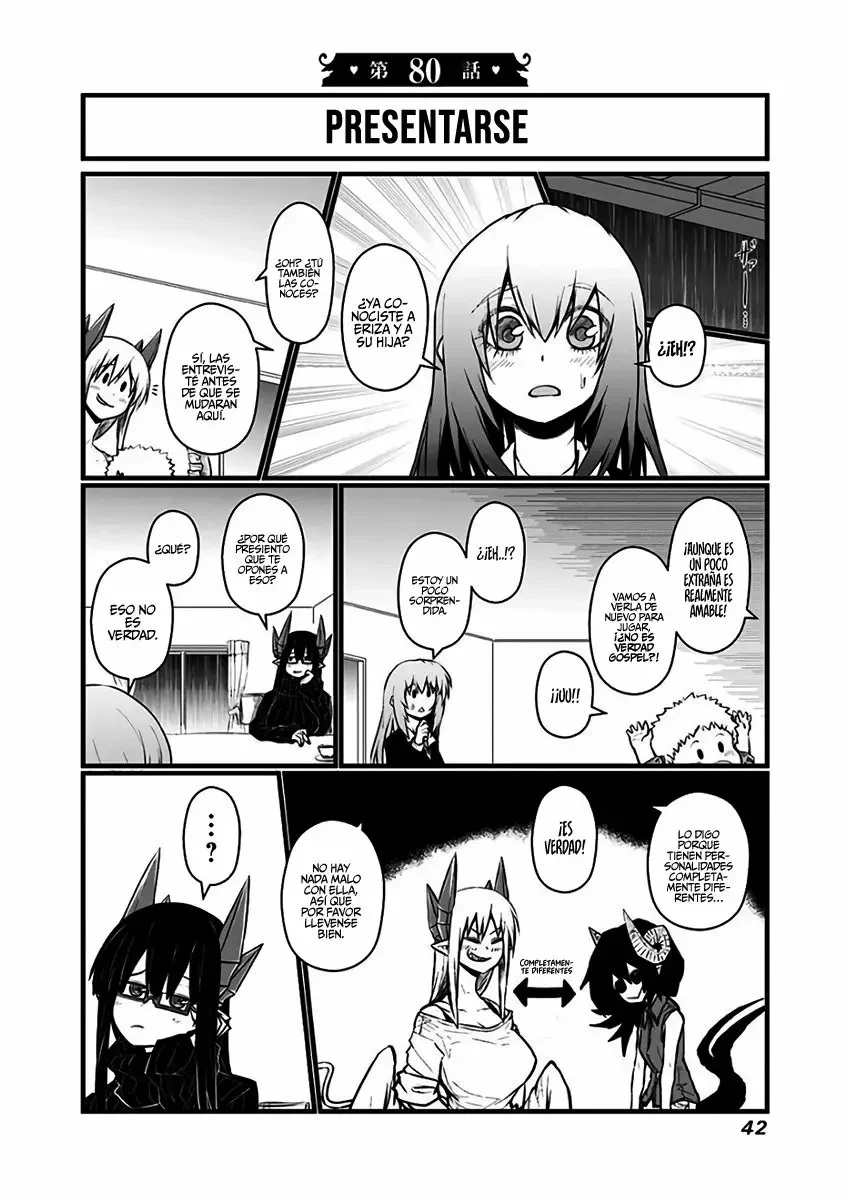 Musuko ga Kawaikute Shikataganai Mazoku no Hahaoya Capítulo 80 - página 1