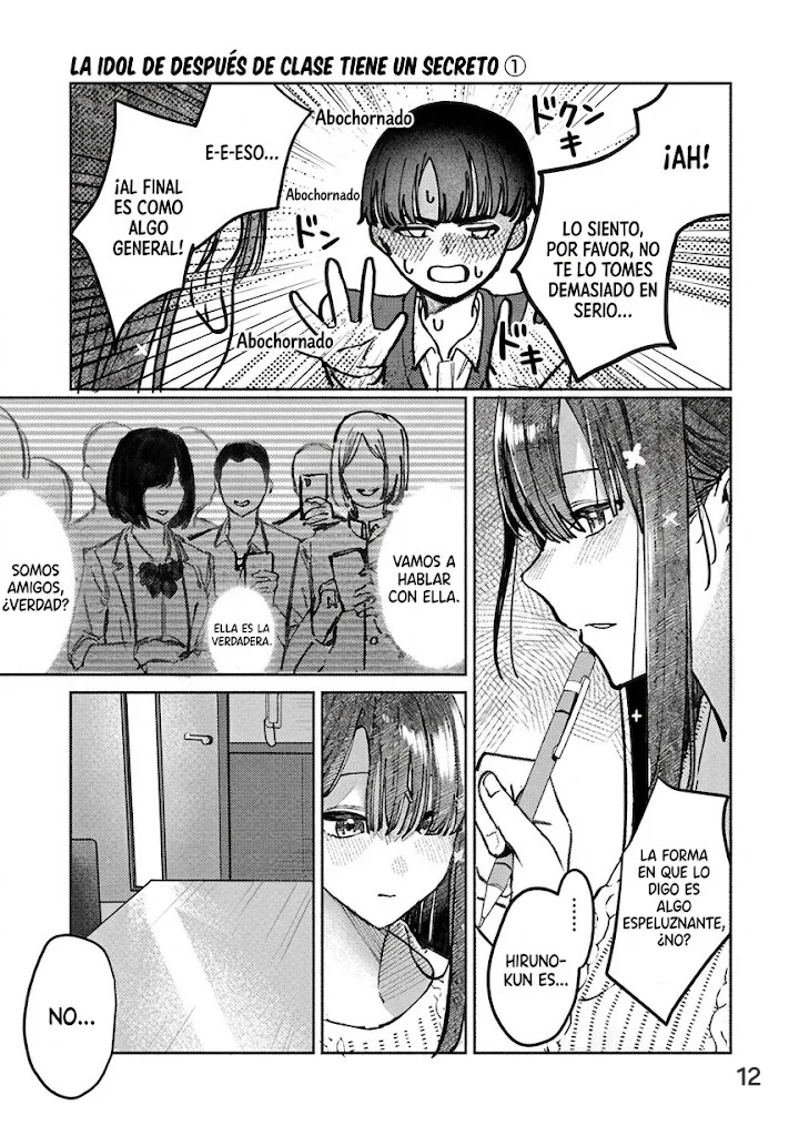 Houkago no Idol ni wa Himitsu ga Aru Capítulo 7 - página 13