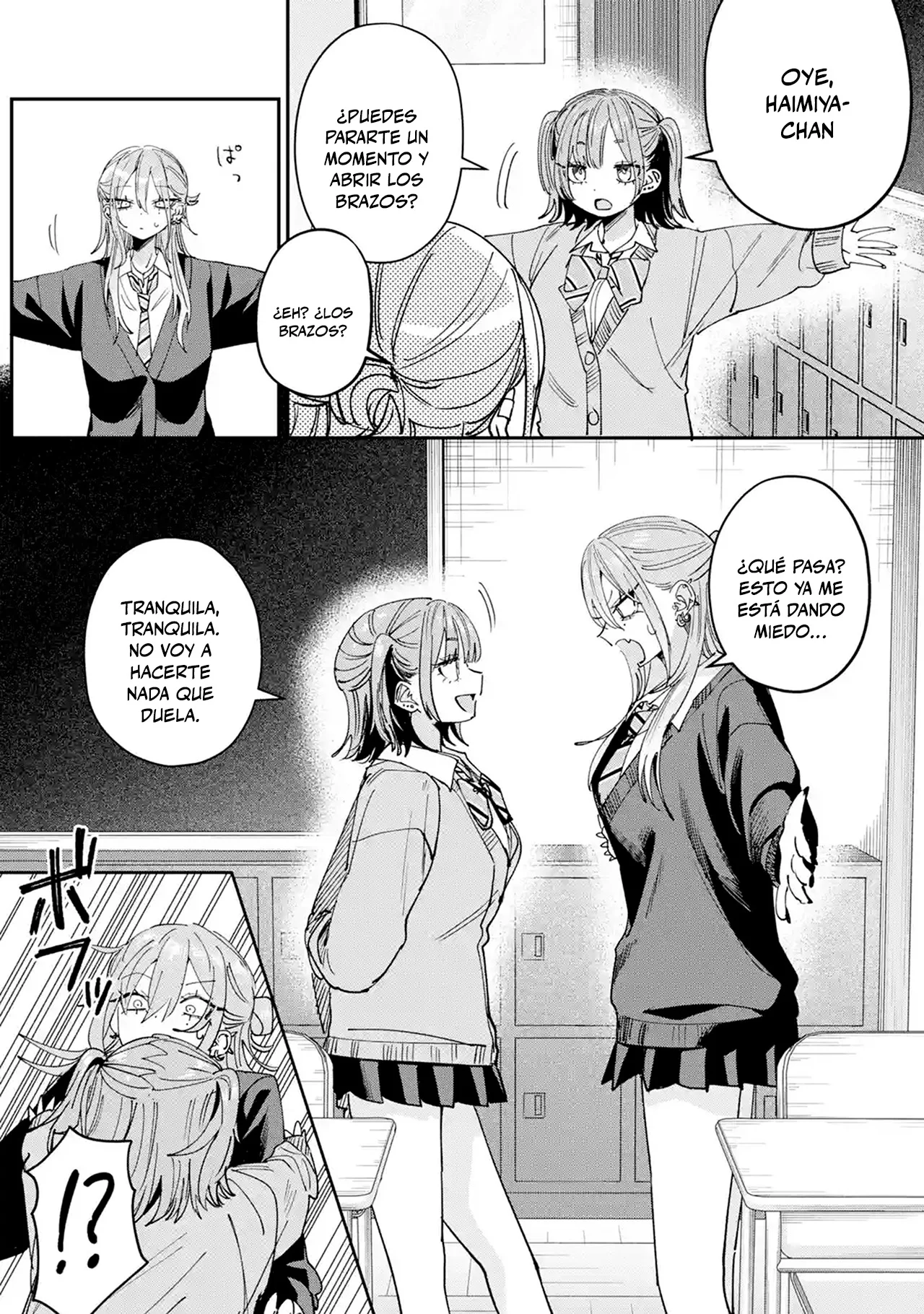 Haimiya-senpai wa Kowakute Kawaii Capítulo 39 - página 3
