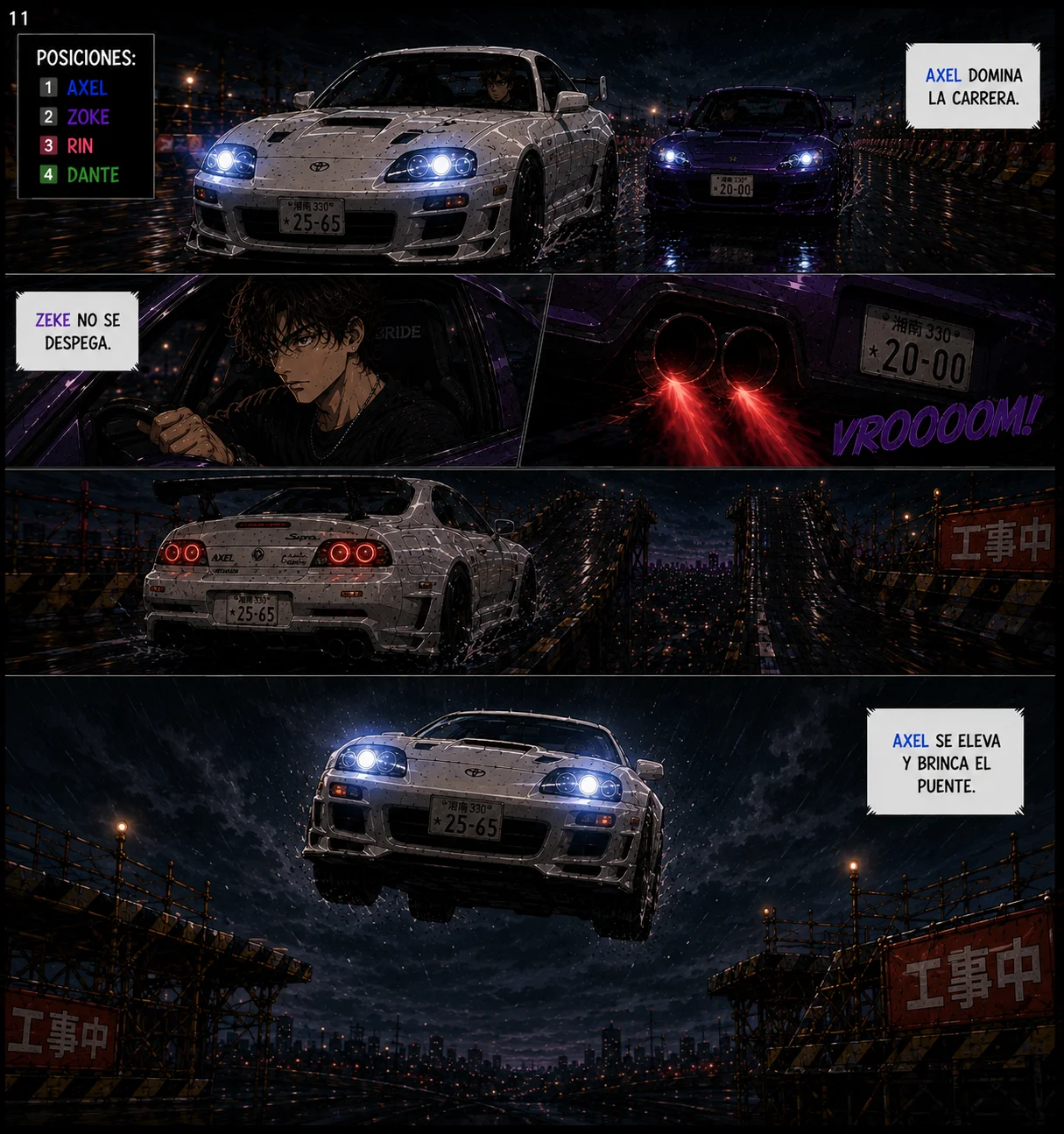 FAST & FURIOUS the King of tokio Capítulo 1 - página 9