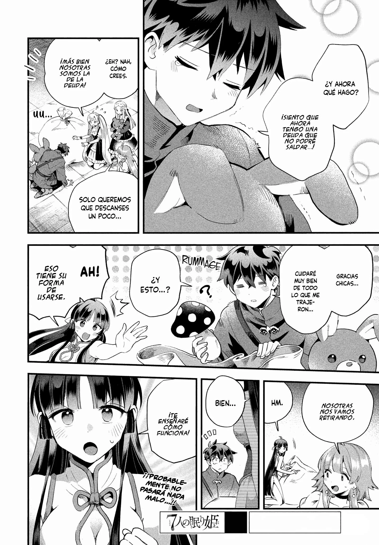 7-nin no Nemuri Hime Capítulo 74 - página 16