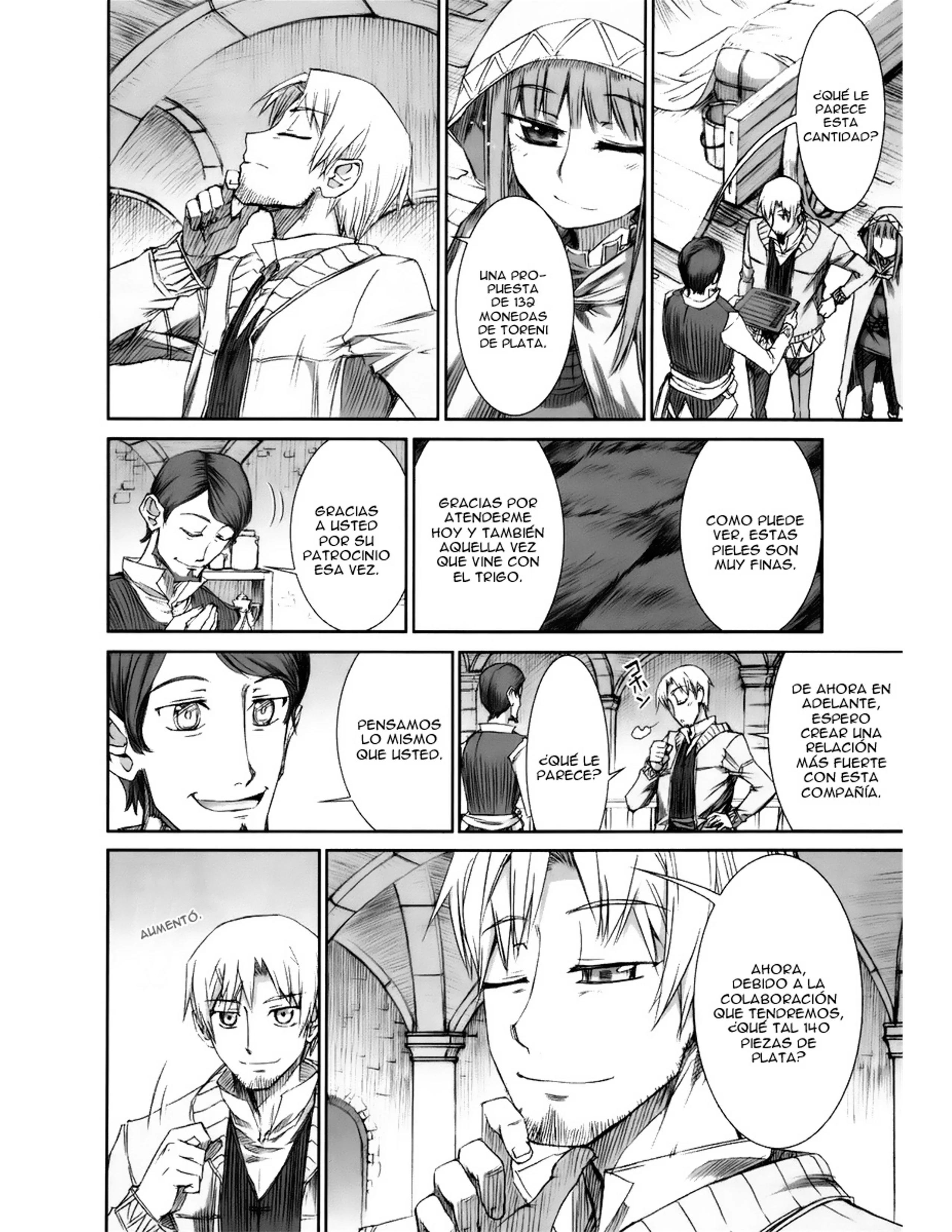 SPICE AND WOLF Capítulo 1 - página 132