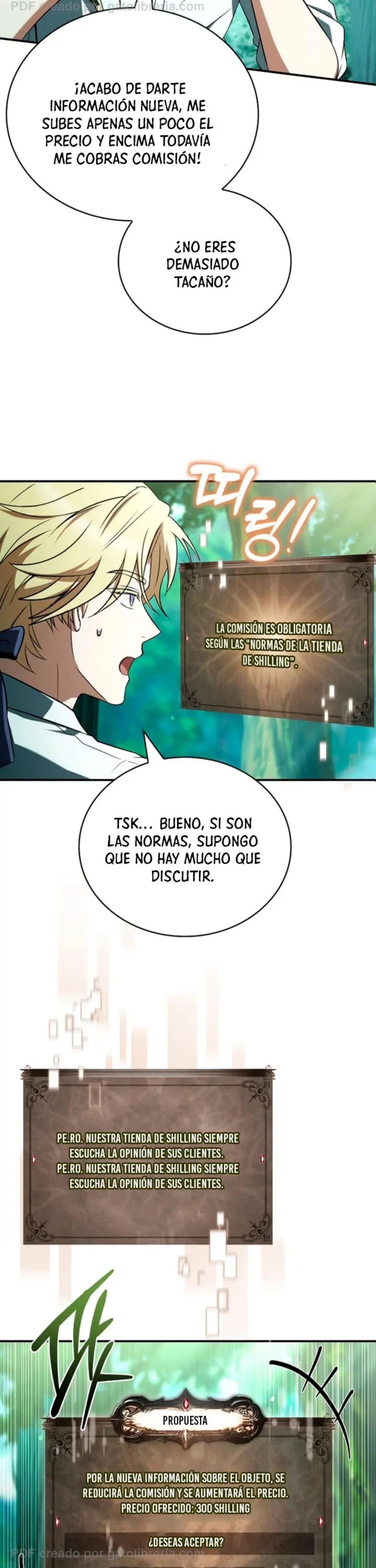No me interesa ser el sucesor; mejor me dedicaré a sanar. Capítulo 24 - página 7